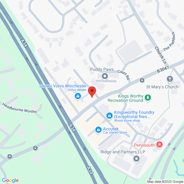 Map of Snows Winchester located in London Road
 King's Worthy WINCHESTER, SO23 7QD