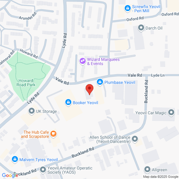 Map of Vertu Volvo Yeovil located in 2 Brympton Way YEOVIL, BA20 2HP