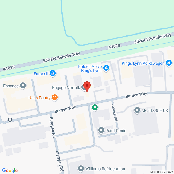 Map of Holden Kings Lynn located in 49 Bergen Way
 North Lynn Industrial Estate KINGS LYNN, PE30 2JG