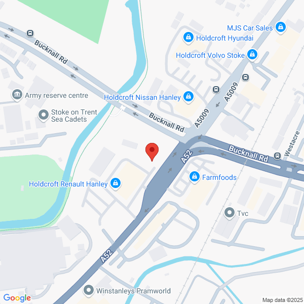 Map of Holdcroft Stoke located in Leek Road
 Hanley STOKE ON TRENT, ST1 6AT