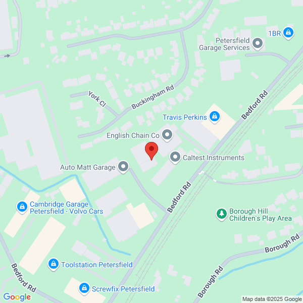 Map of Cambridge Garage Petersfield (Aftersales) located in Unit 7 Petersfield Business Park
 Bedford Road PETERSFIELD, GU32 3LJ