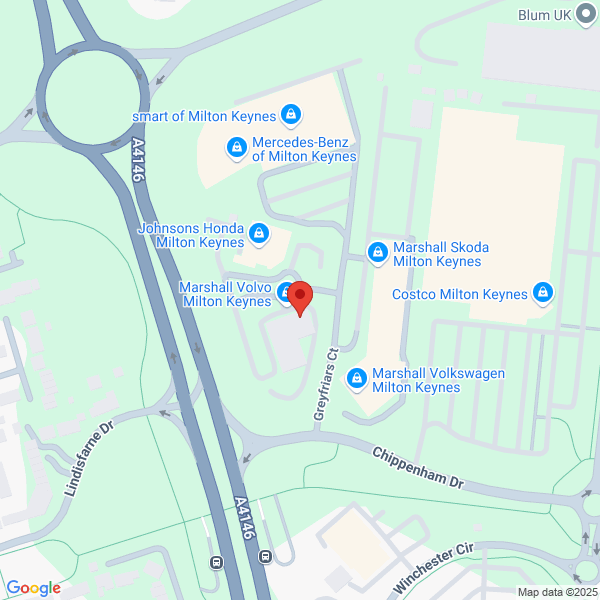 Map of Marshall Milton Keynes located in Chippenham Drive
 Kingston MILTON KEYNES, MK10 0BN