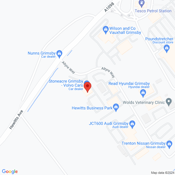 Map of Stoneacre Grimsby located in GRIMSBY, DN36 4RJ
