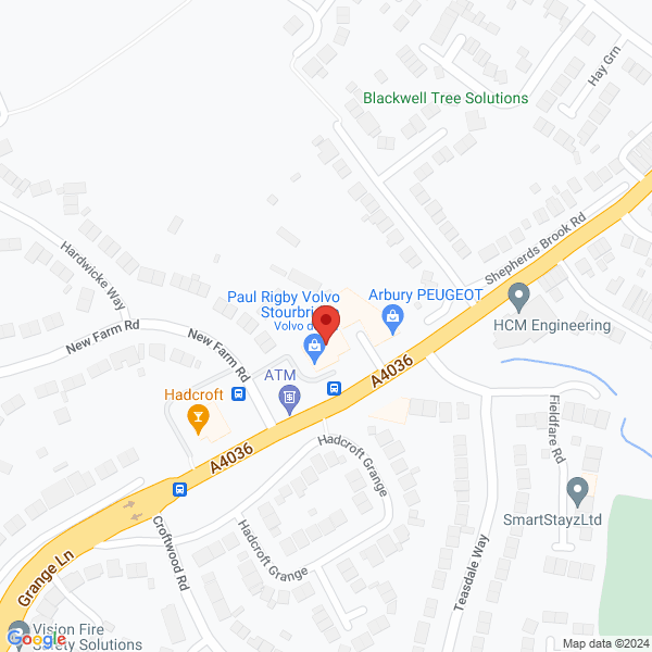 Map of Paul Rigby Stourbridge located in STOURBRIDGE, DY9 7HH