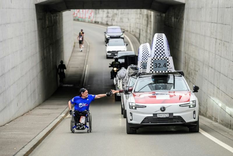 Volvo Car Switzerland unterstützt den Wings for Life World Run 2026