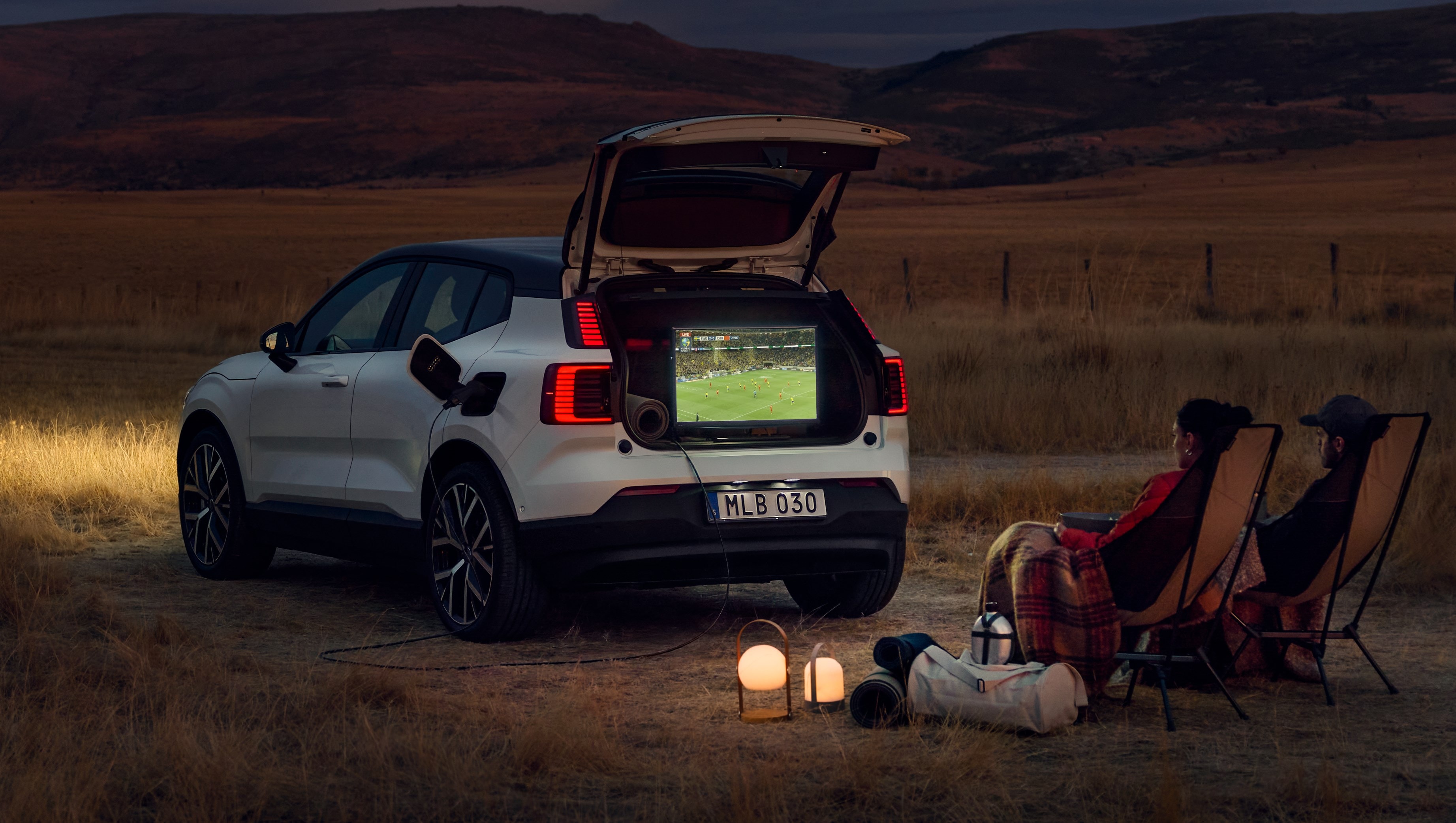 Volvo Cars turns the EX30 into a mobile power bank