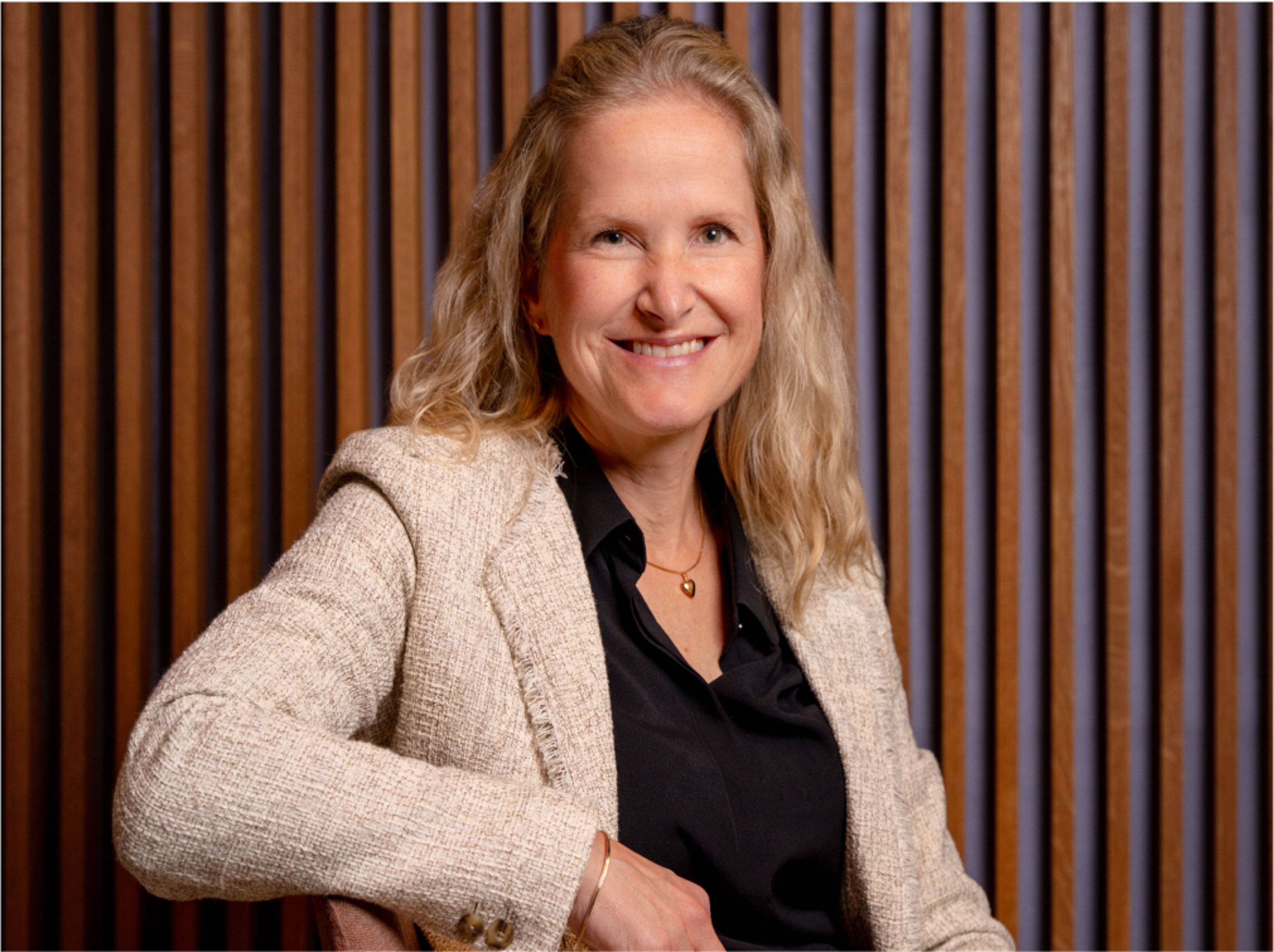 A profile photo of Ann-Sofie Ekberg, the CEO of Volvo Cars Tech Fund.