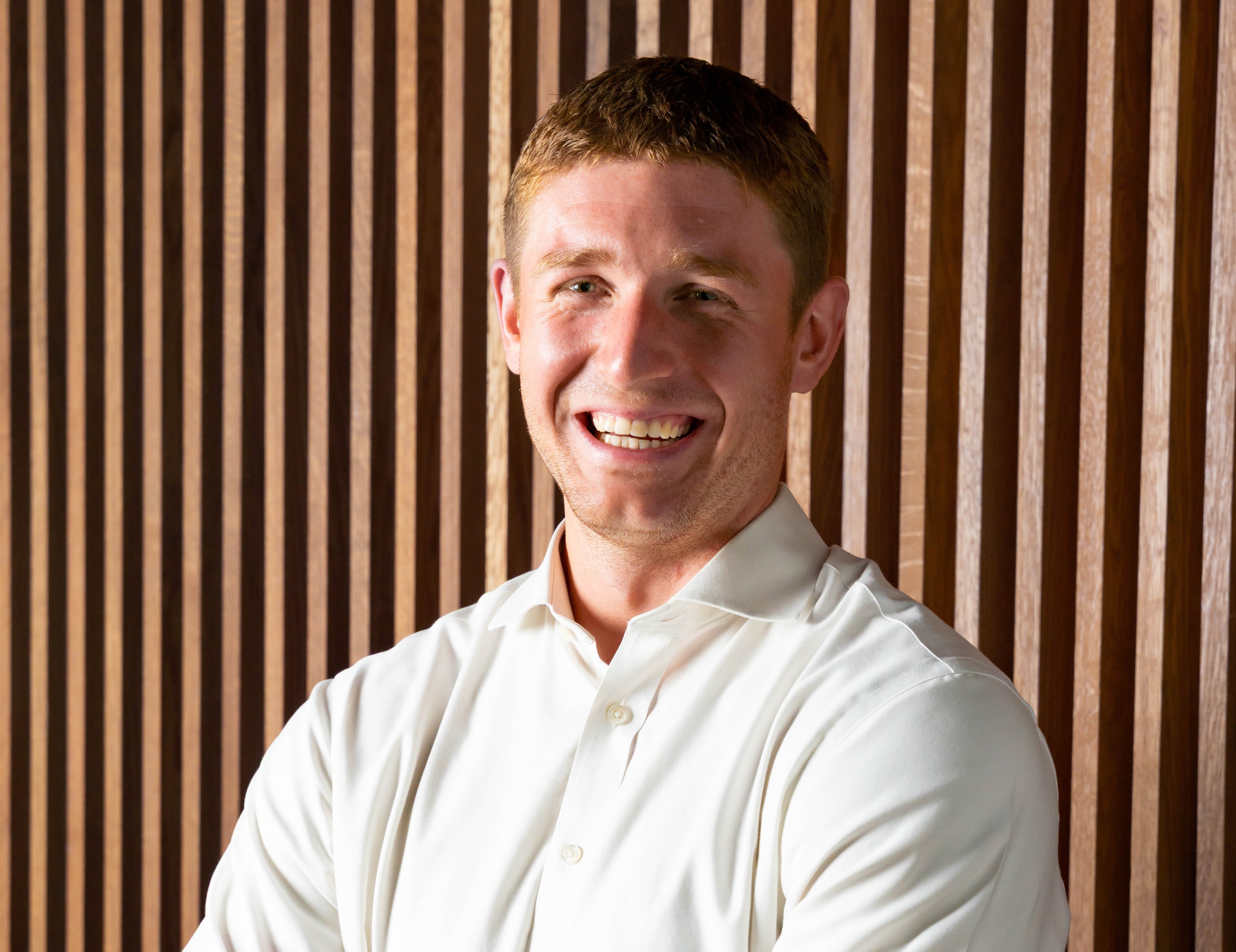 A portrait photo of a man.