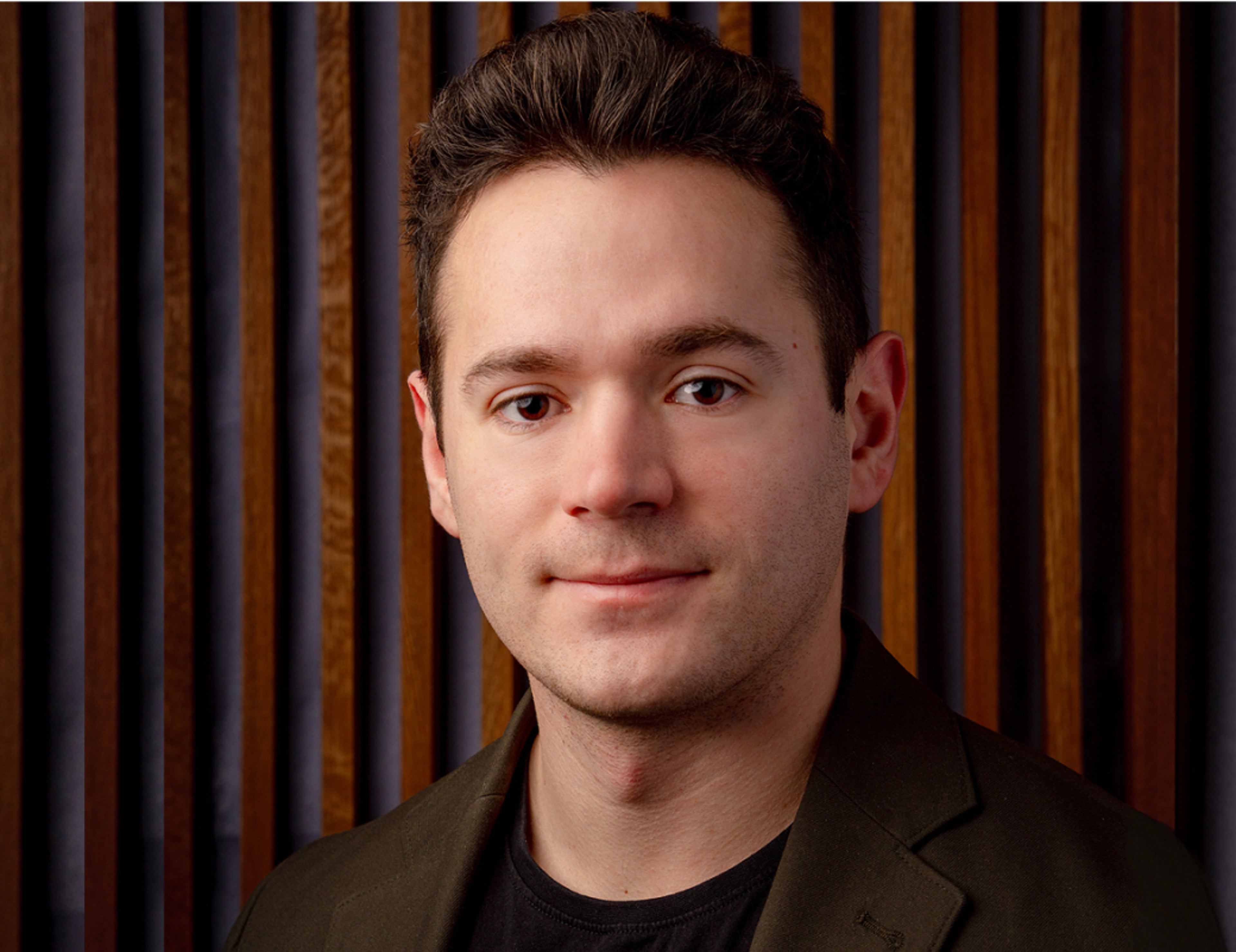 A portrait photo of a man.