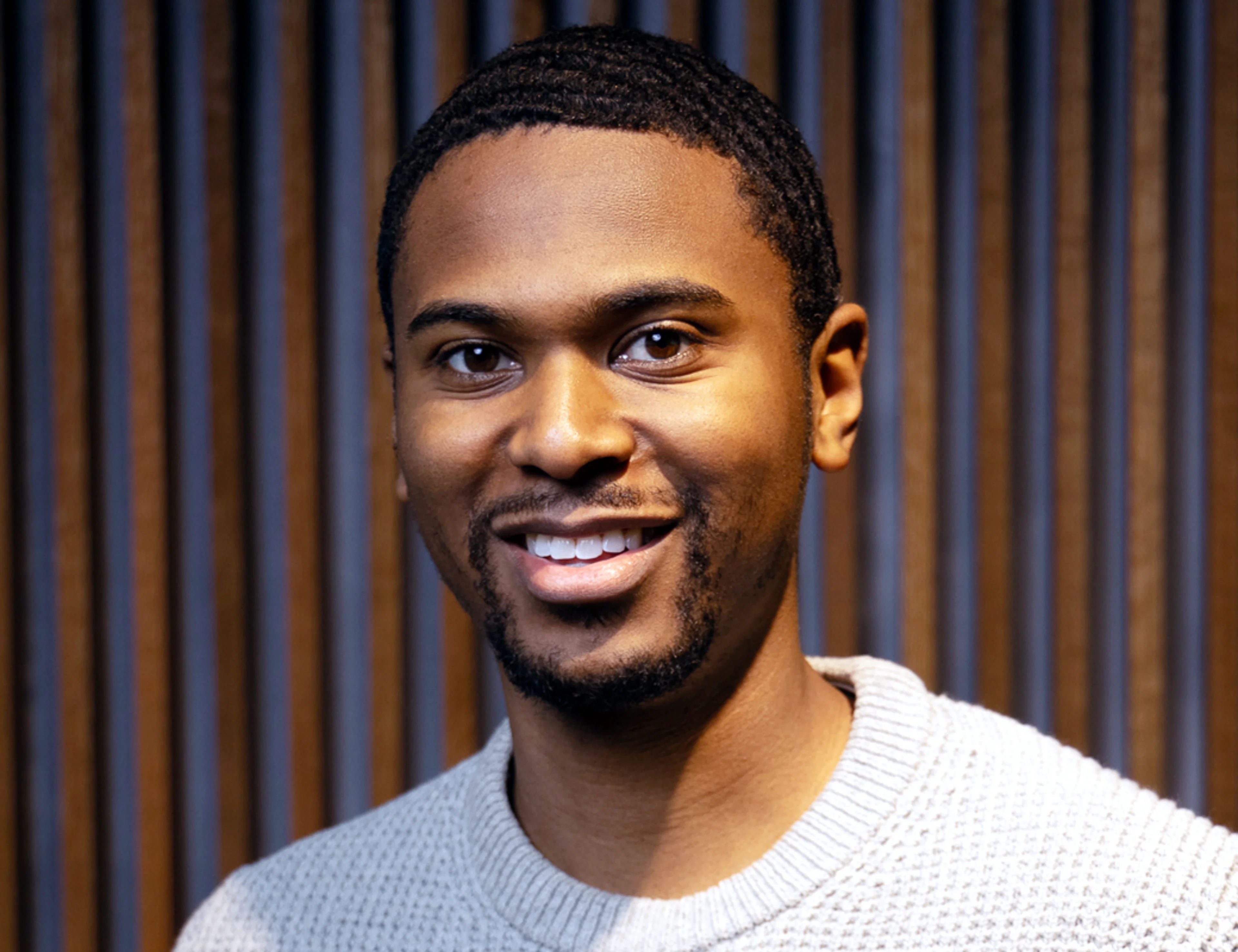 A portrait photo of a man.