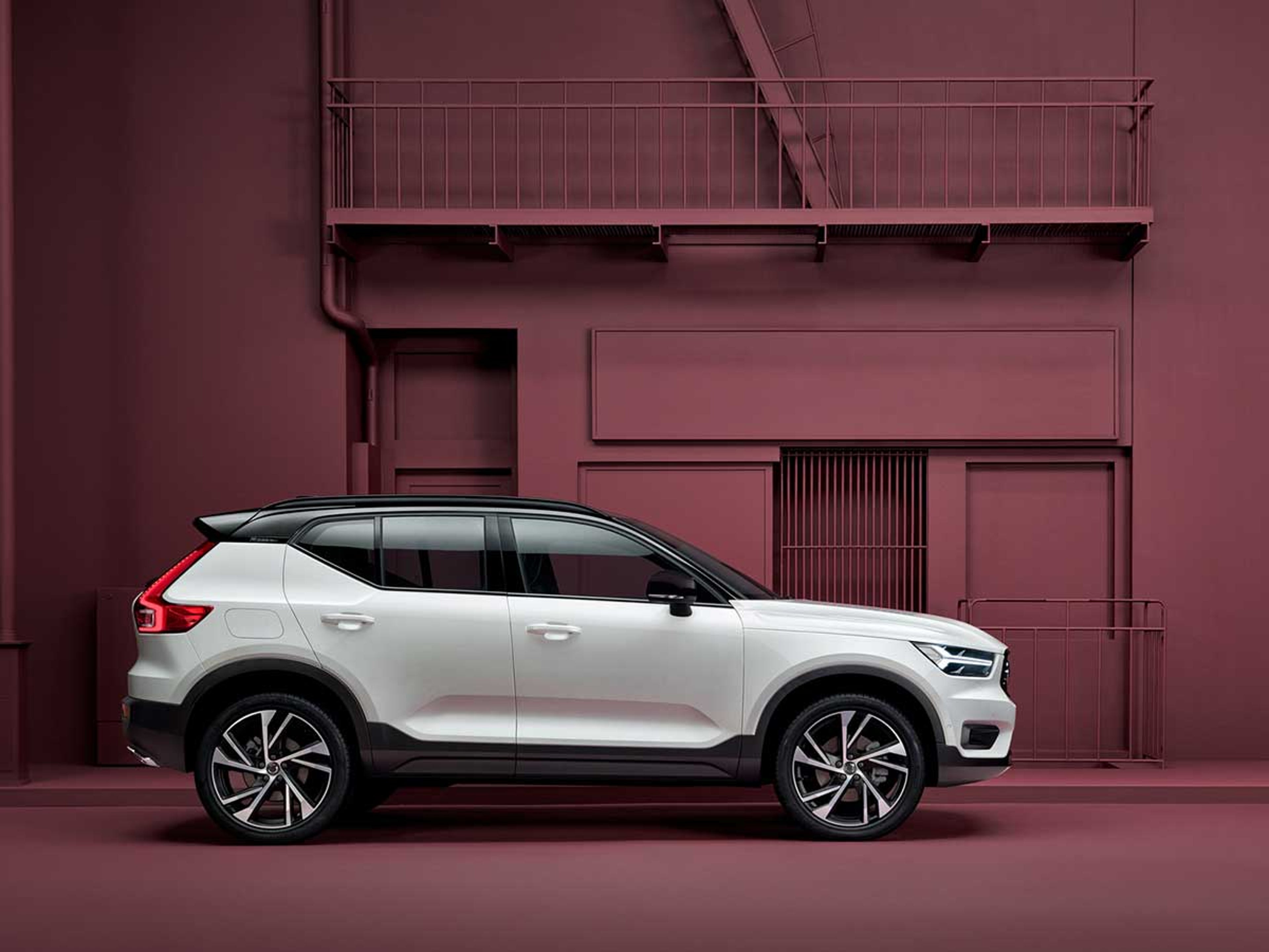 A Volvo XC40, our first compact SUV.