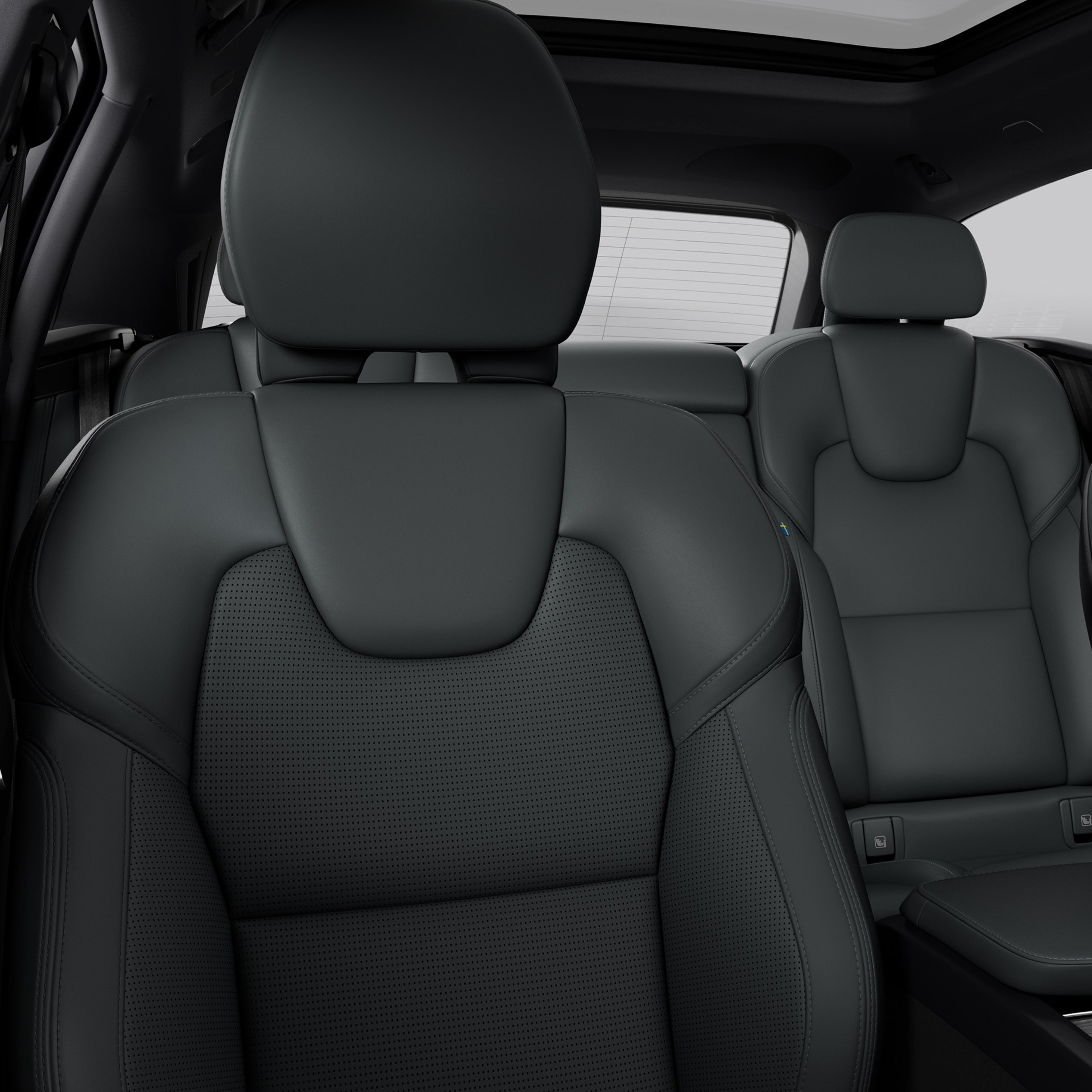 Cabin interior of the Volvo V90 Cross Country.