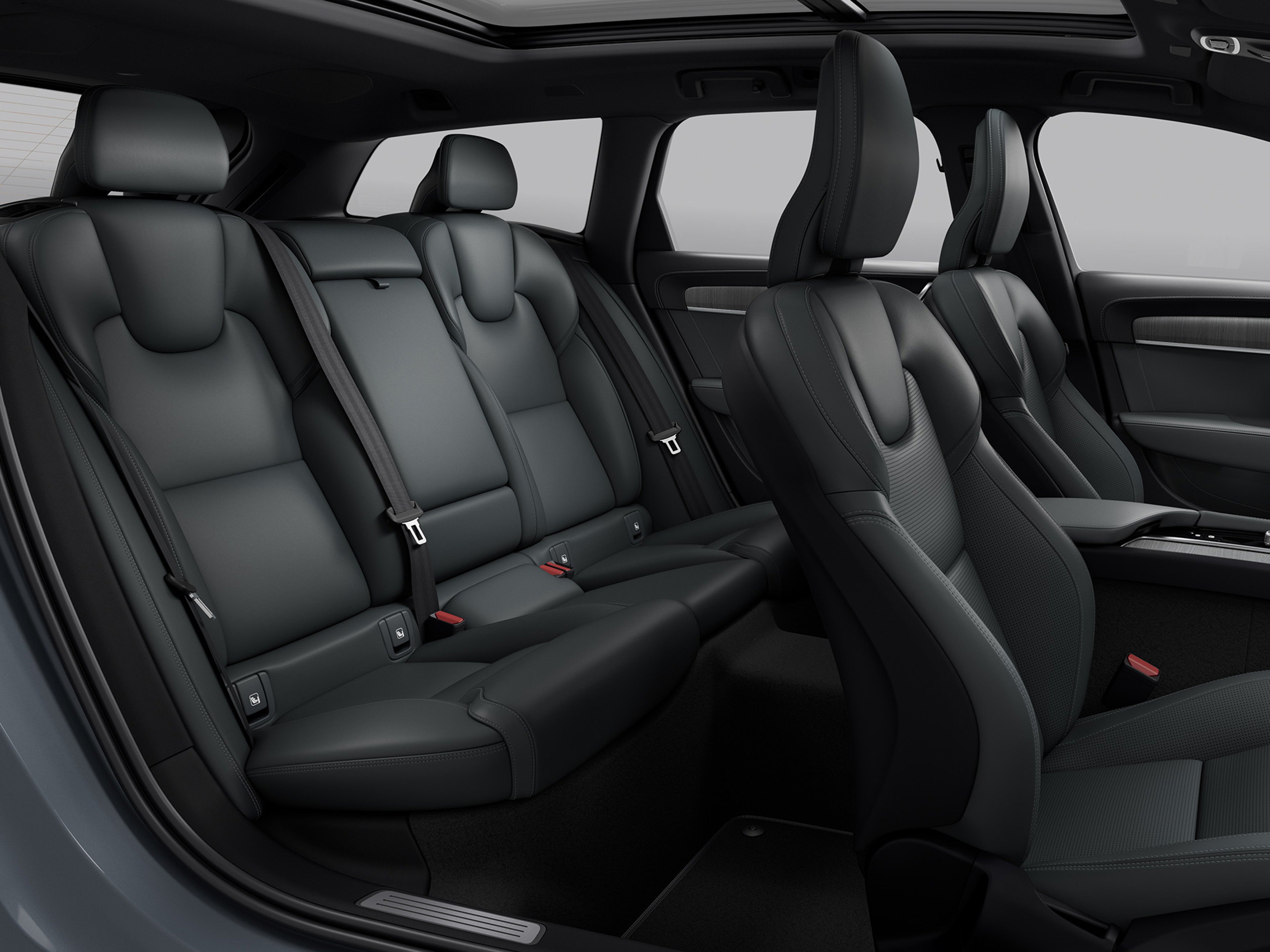 Opzioni di carico e seduta versatili e design spazioso nella V90 Cross Country.