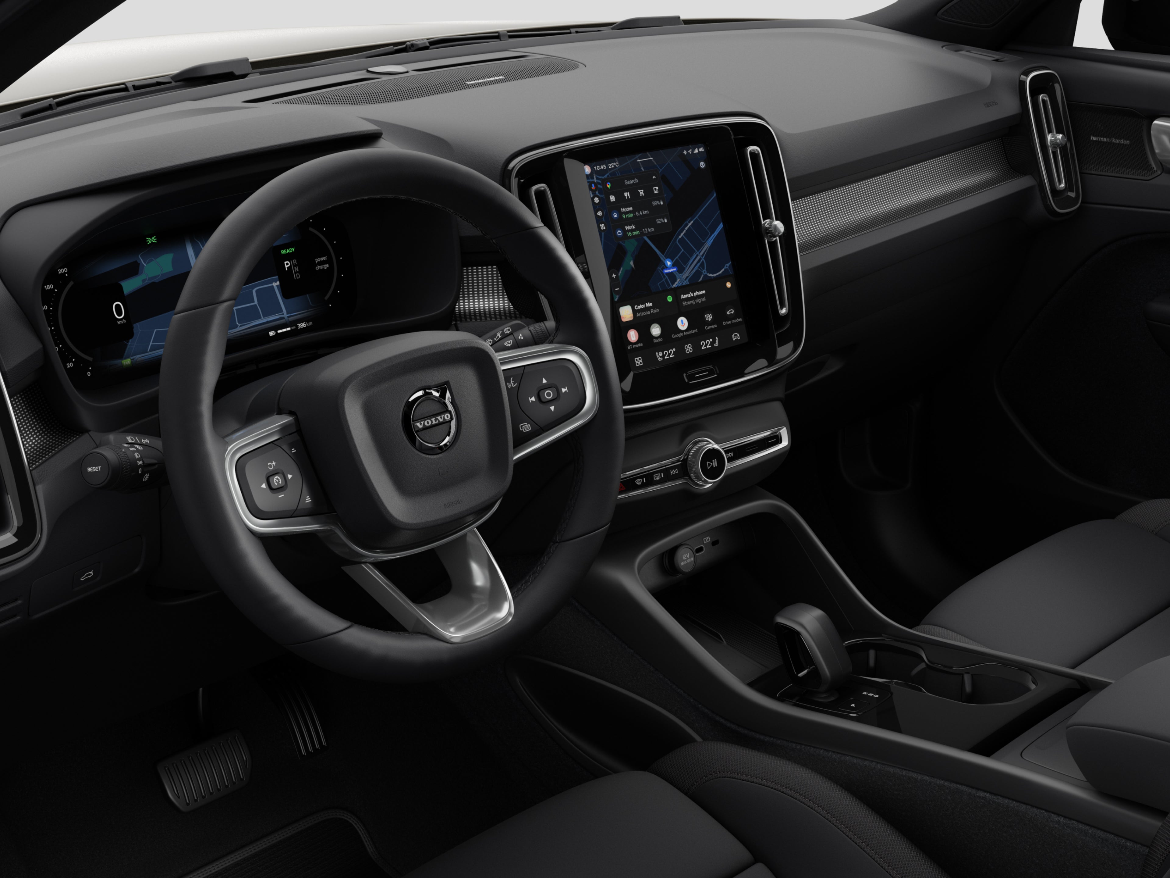 The recycled carpet available in the fully electric Volvo EX40.