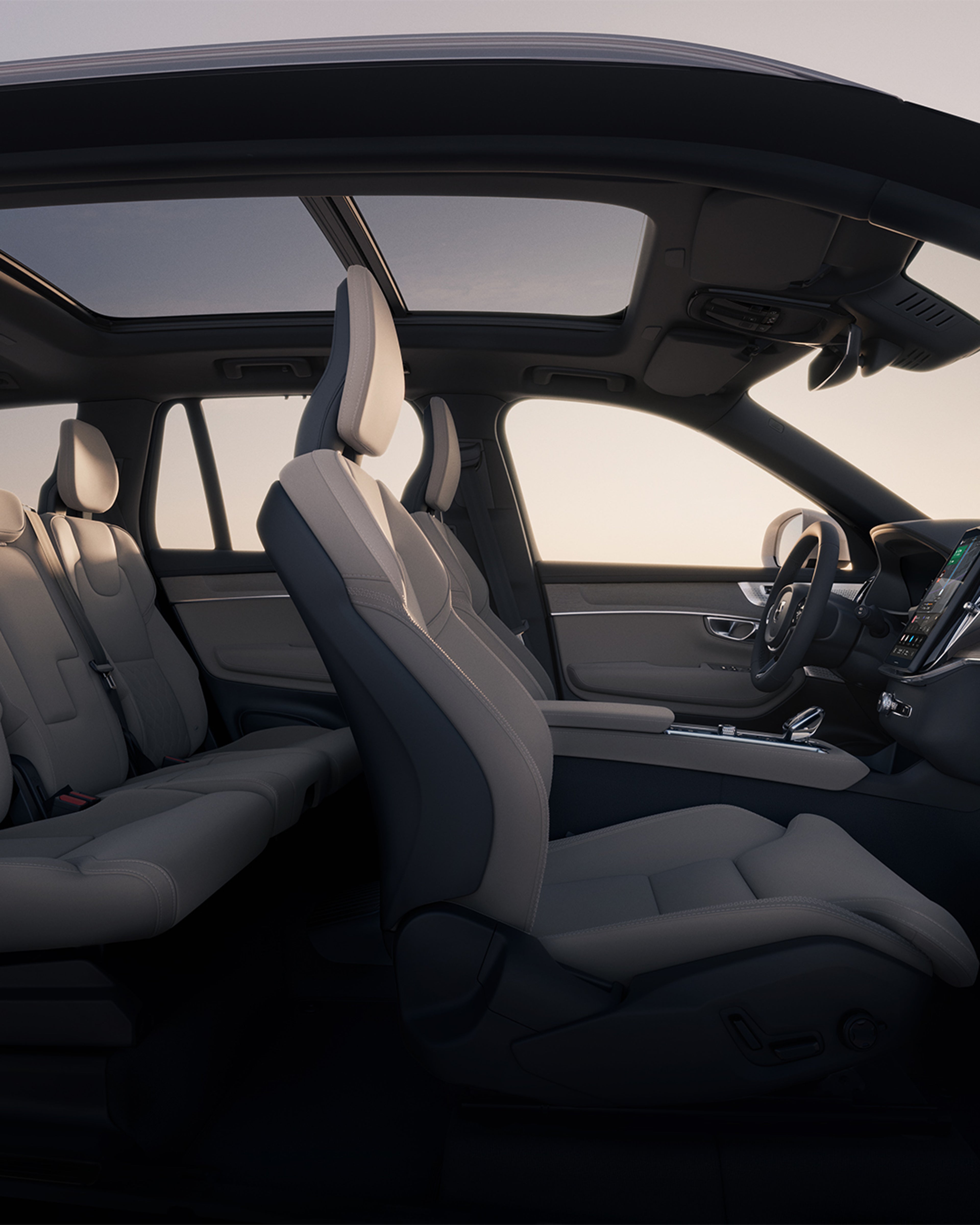 볼보 XC90 조종석