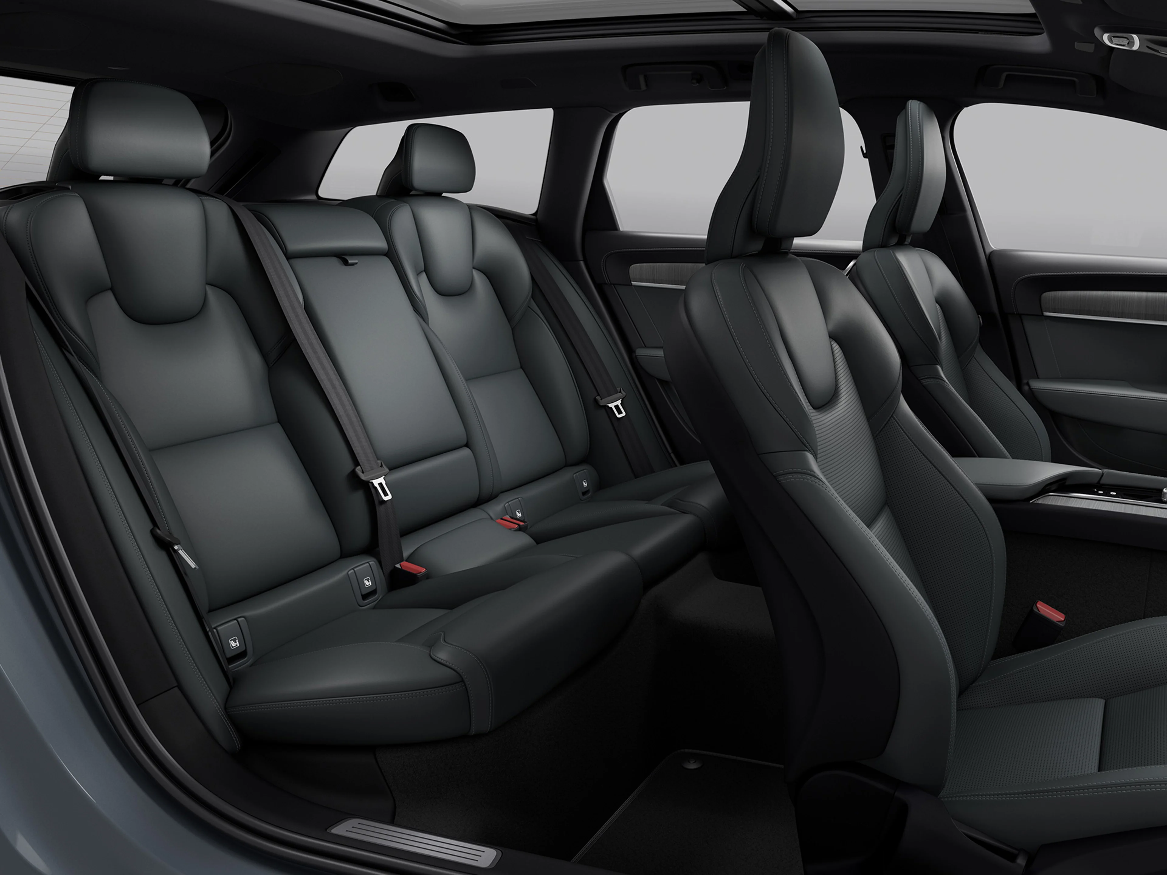 Fjölbreyttir möguleikar á hleðslu og sætauppröðun ásamt rúmgóðri hönnun í Volvo V90 Cross Country.