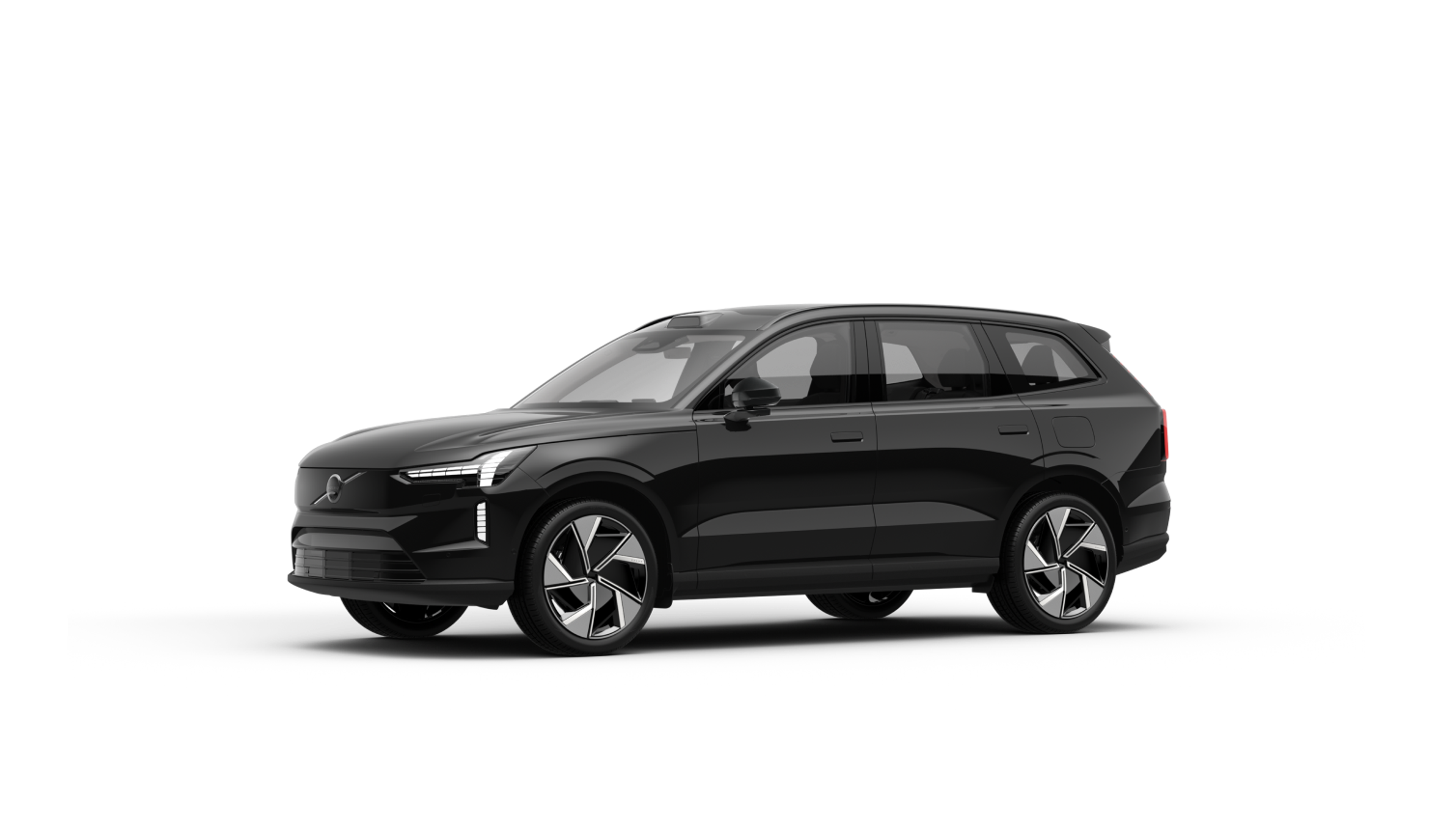 Onyx Black Volvo EX90 side exterior