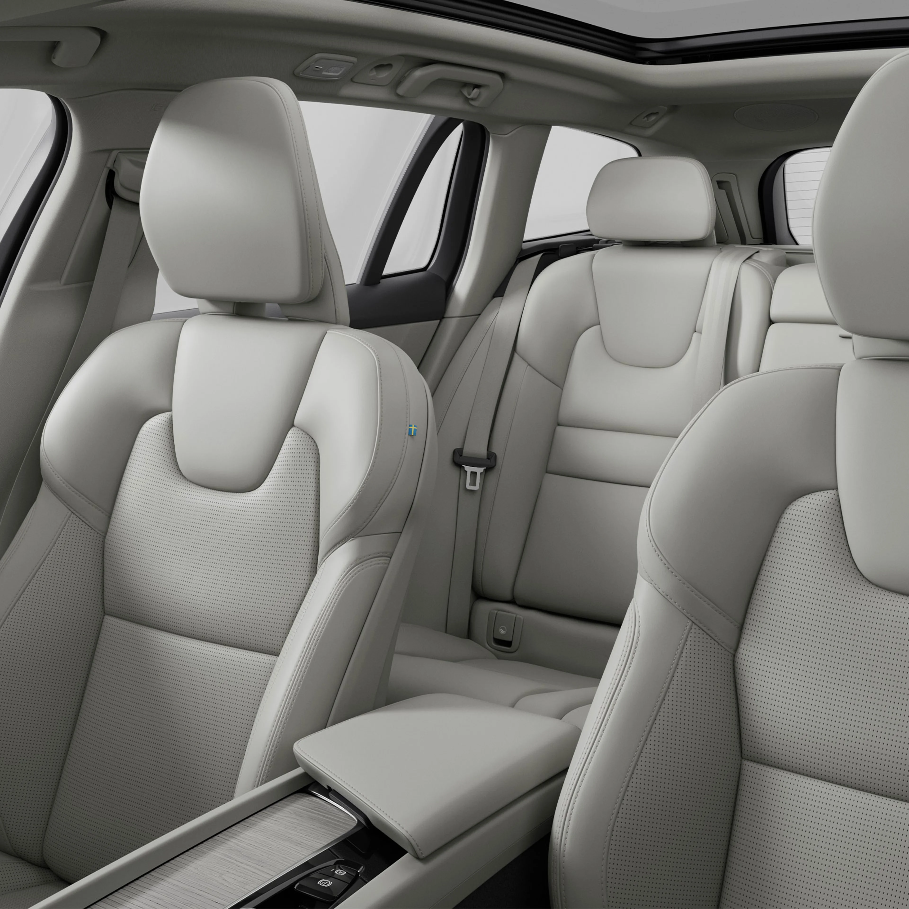 Interior design detail of Volvo V60.