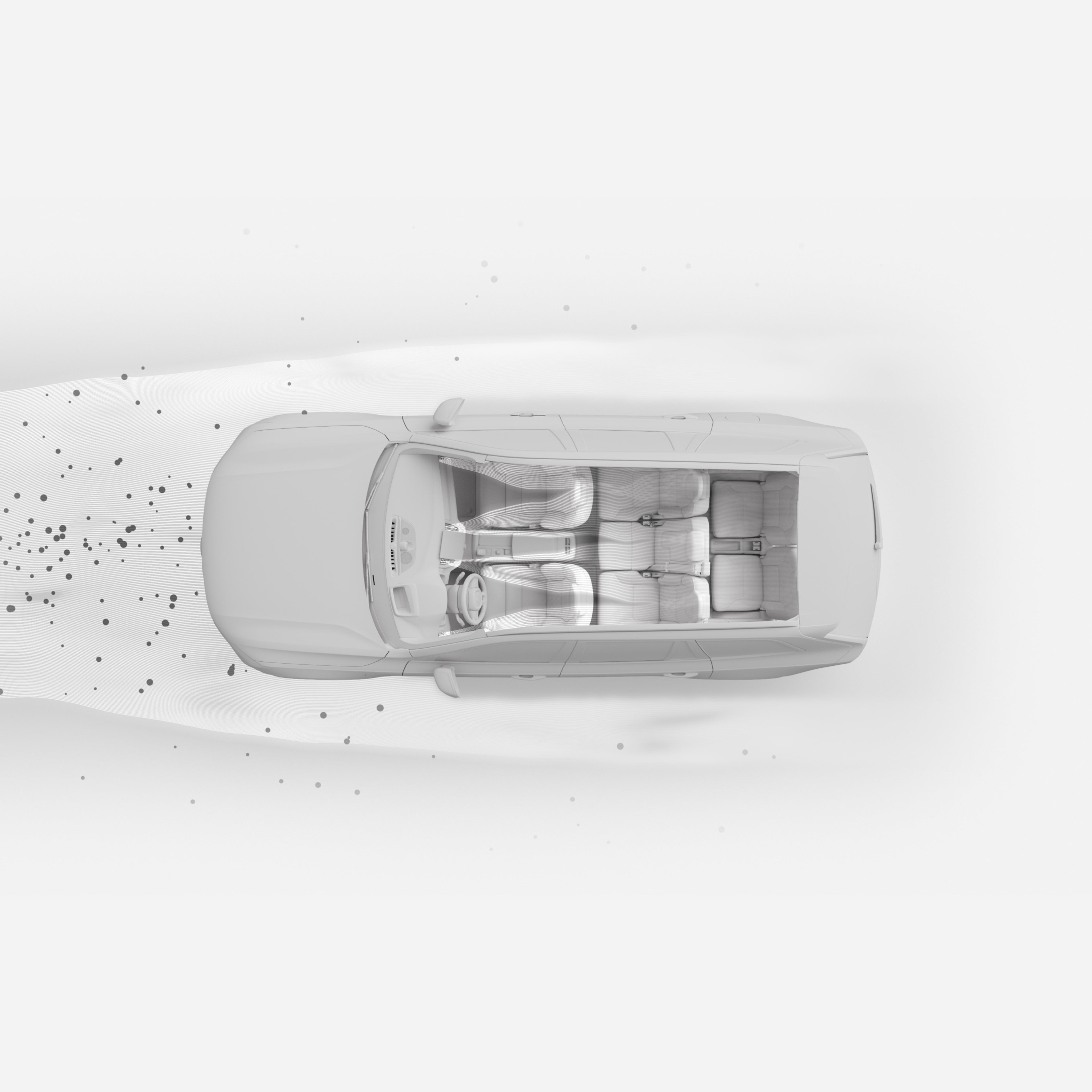 Volvo XC90 plug-in հիբրիդում օդը մաքրող առաջադեմ սարքը օգնում է ձեզ և ձեր ուղևորներին վայելել ավելի լավ և առողջ օդի որակ: