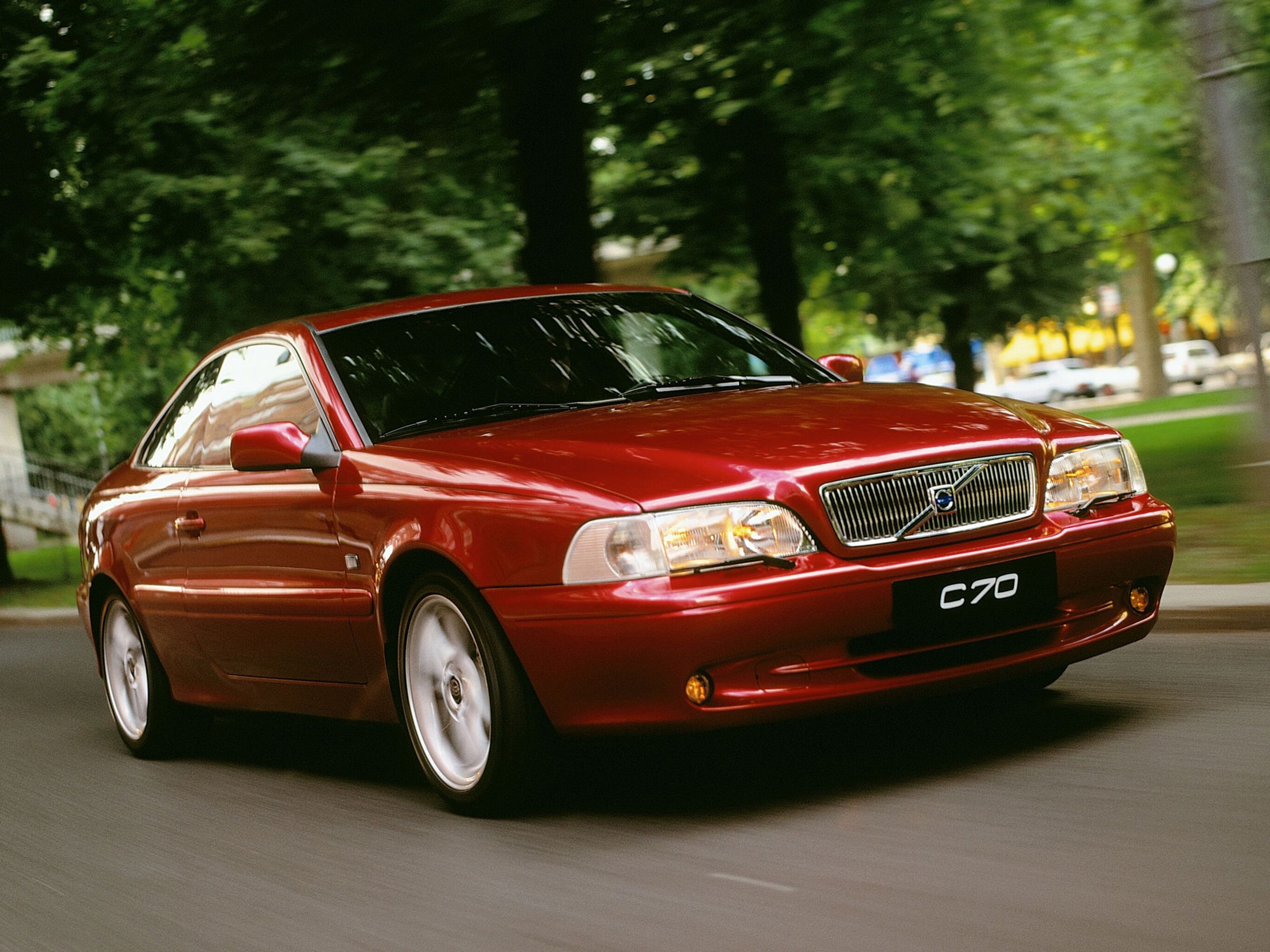 Imagen que muestra el Volvo C70 Coupé.