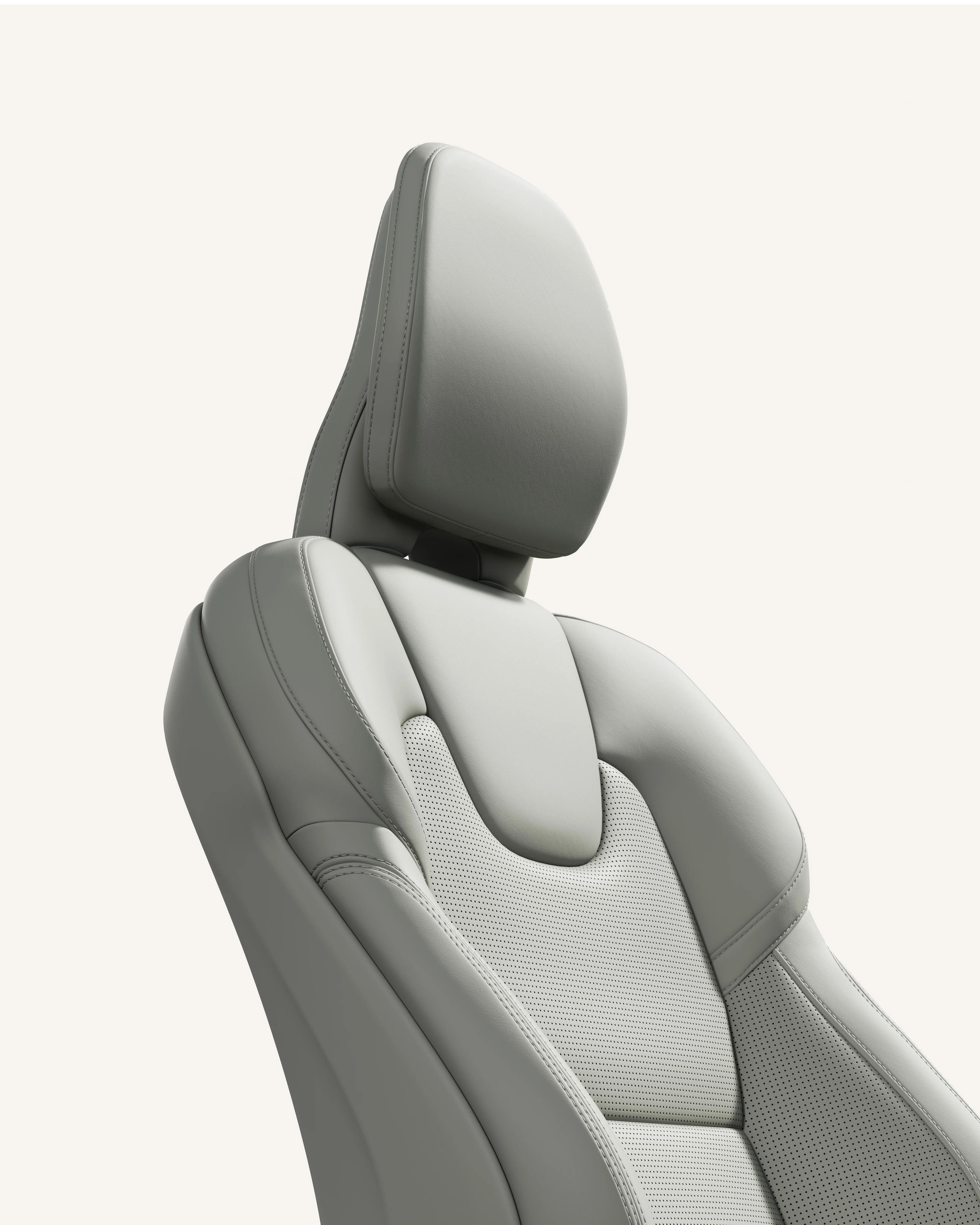 S90 앞좌석 덮개 클로즈업