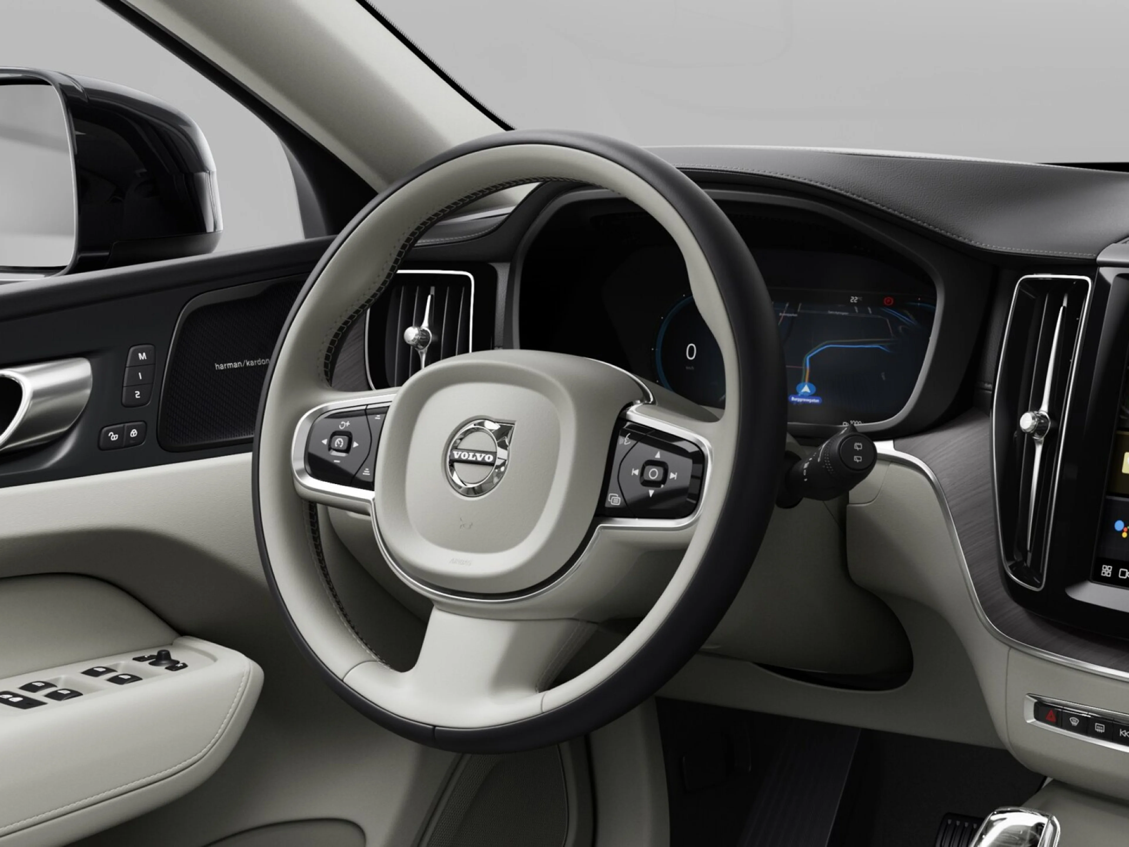 Slika prilagođenog i grijanog volana u Volvu XC60.