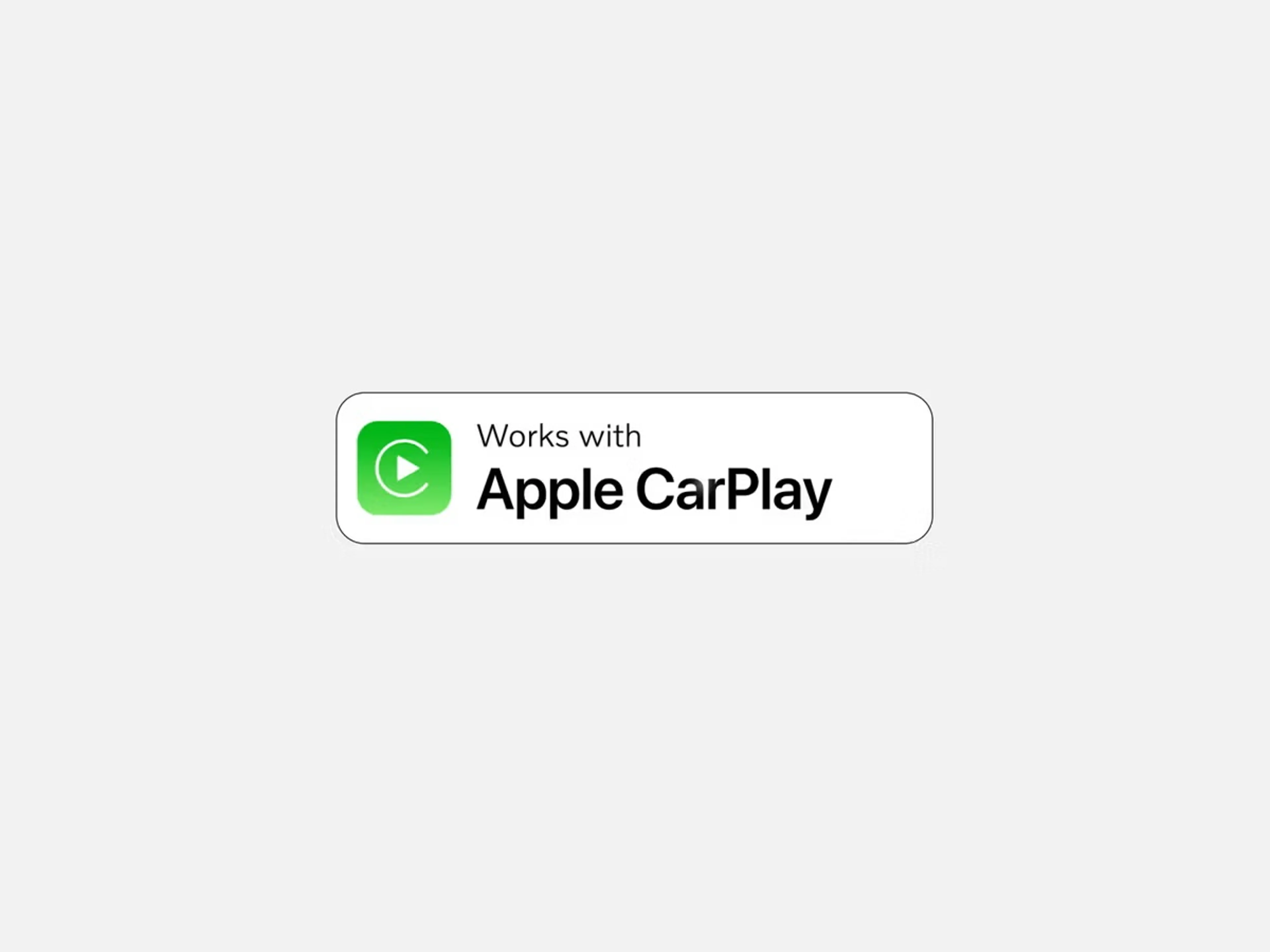 Araç içi uyumluluğu göstermek için Apple Carplay ve Android Auto simgelerini gösteren görüntü