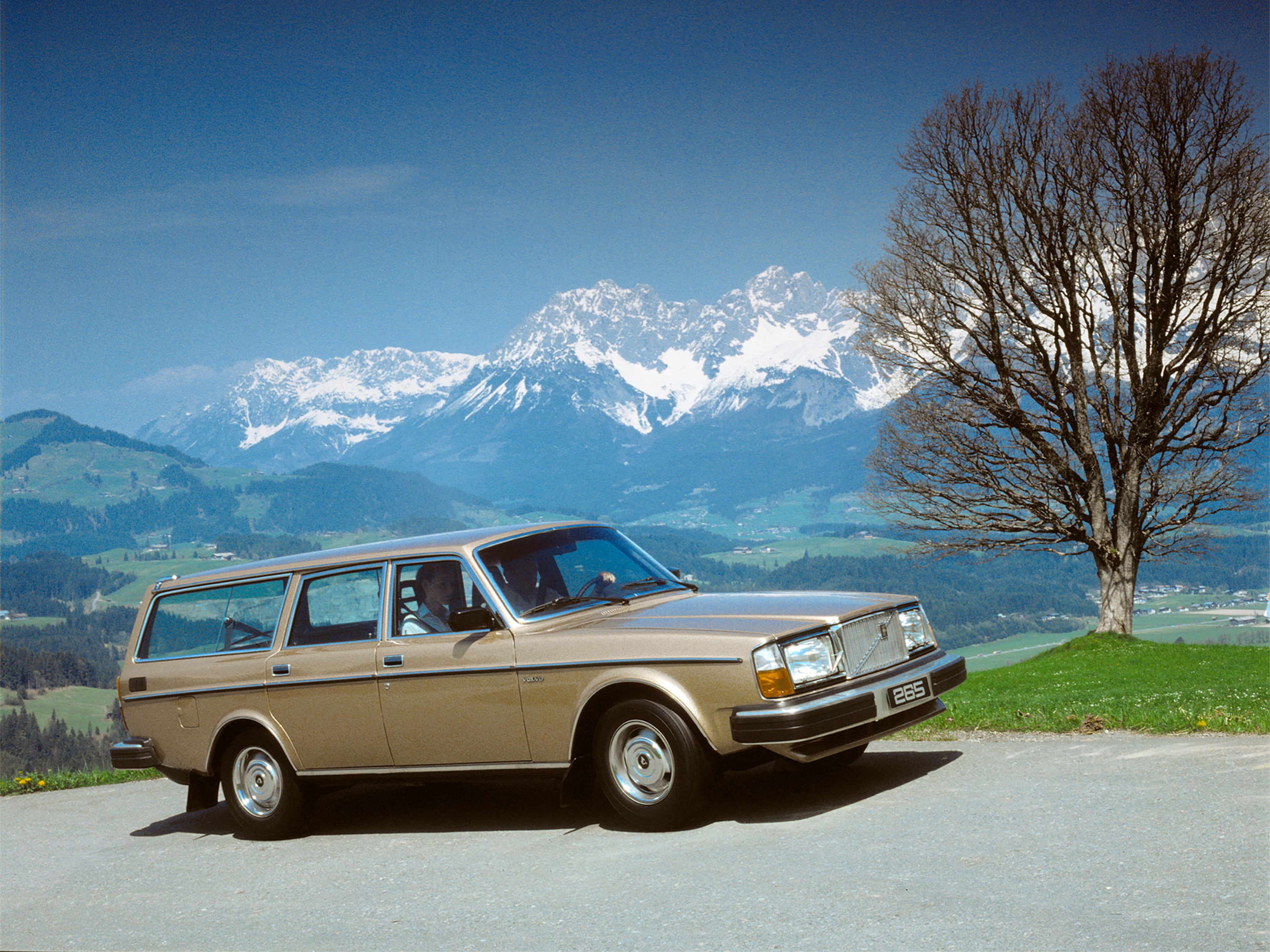 Photo de la Volvo 265.