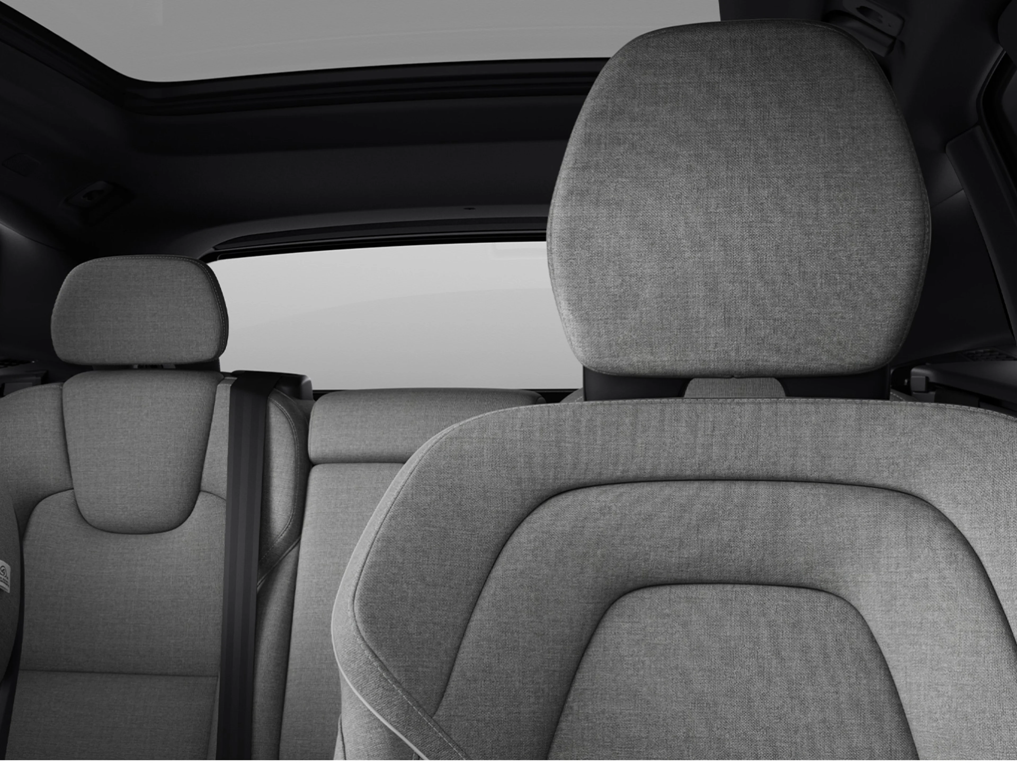Notranjost kabine SUV-ja Volvo XC60.