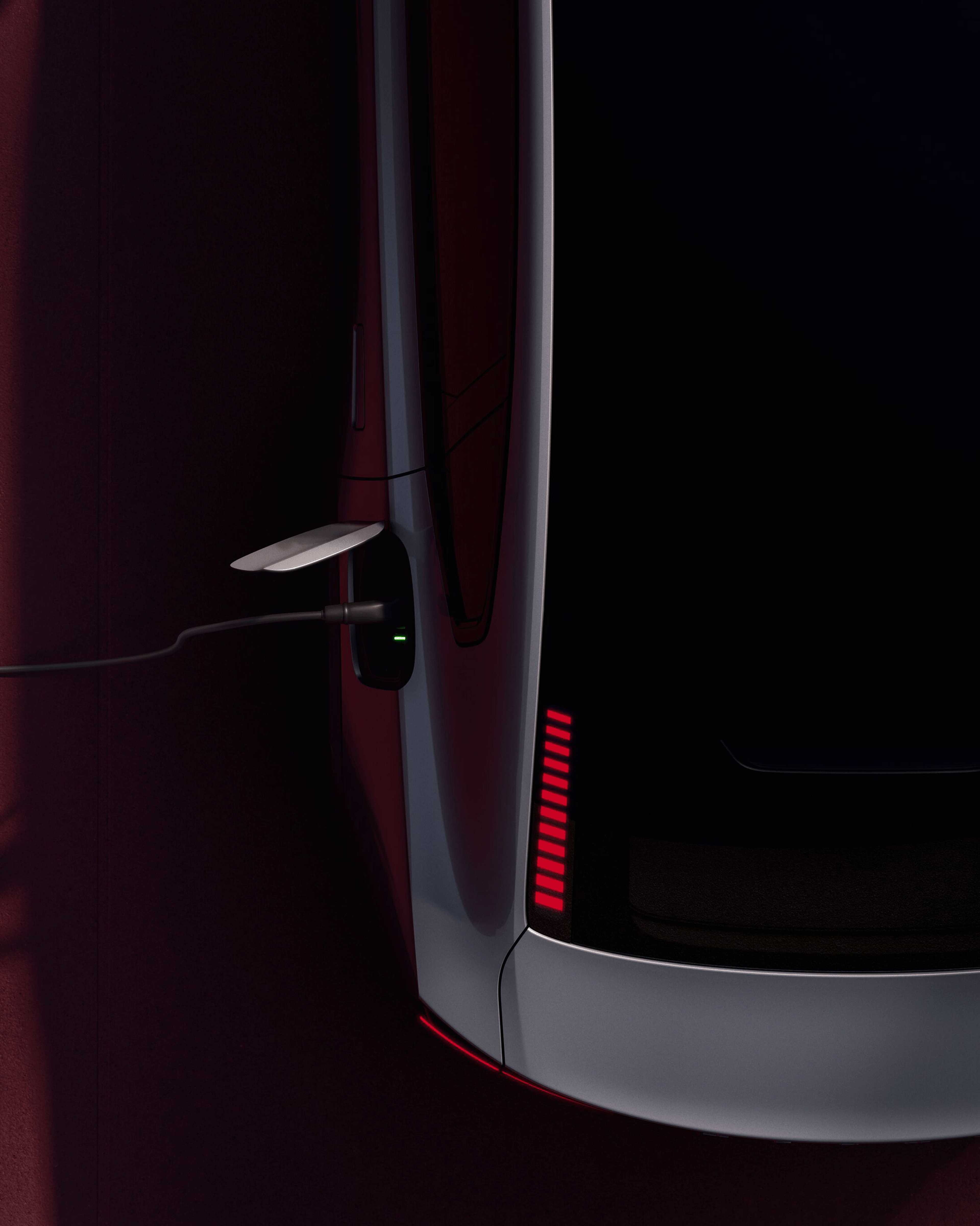 Heck eines Volvo ES90