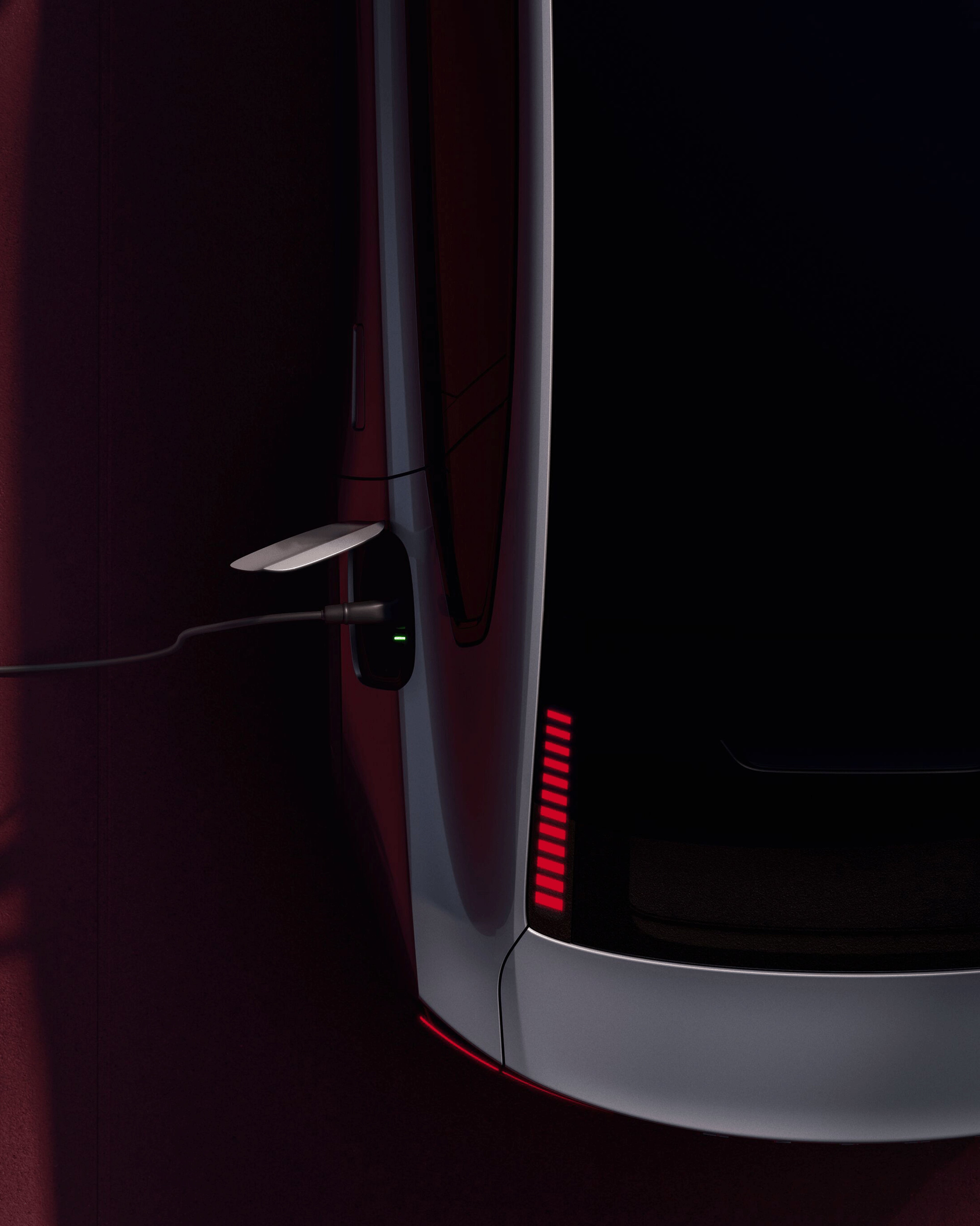 Heck eines Volvo ES90