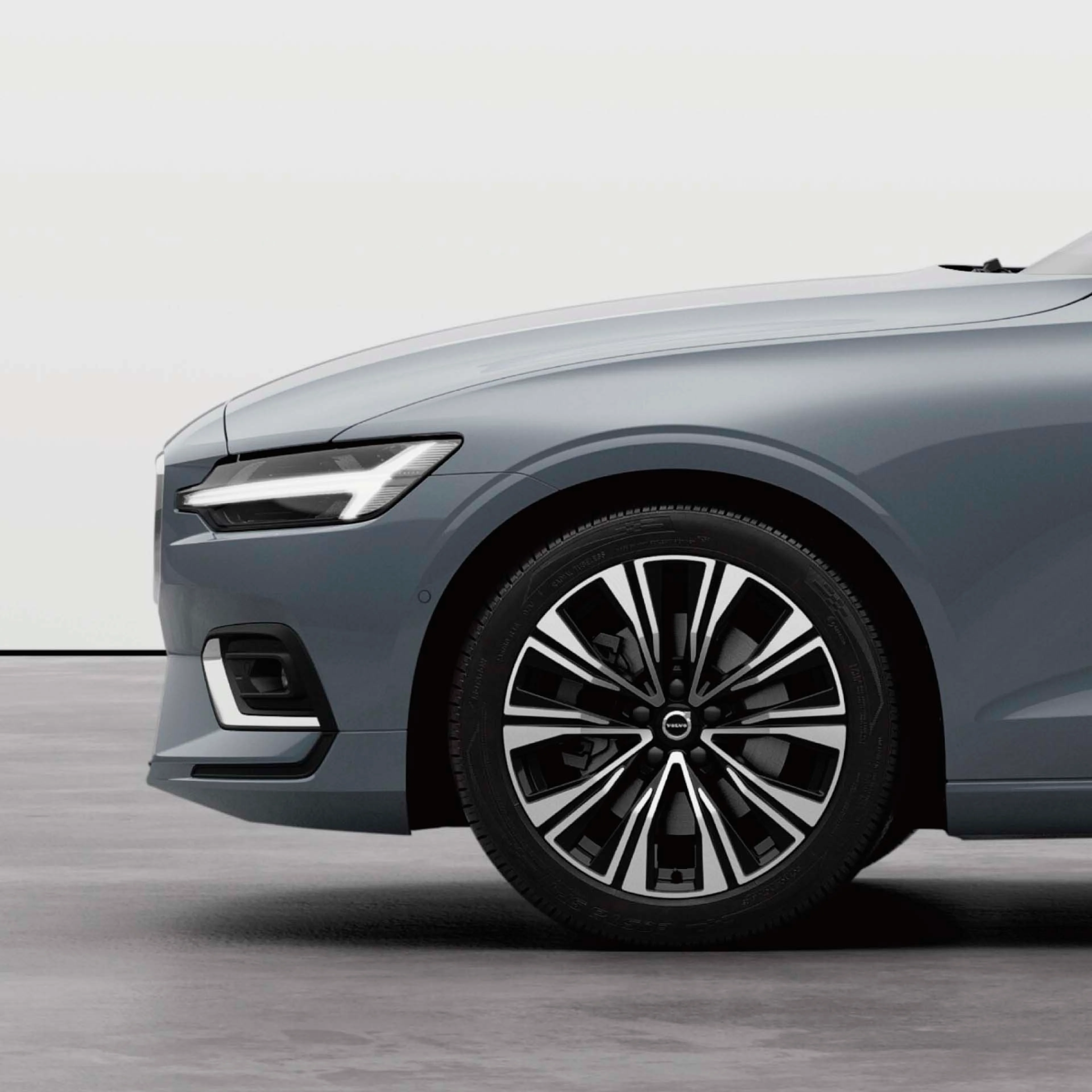 Volvo S60 sedan with an advanced chassis.