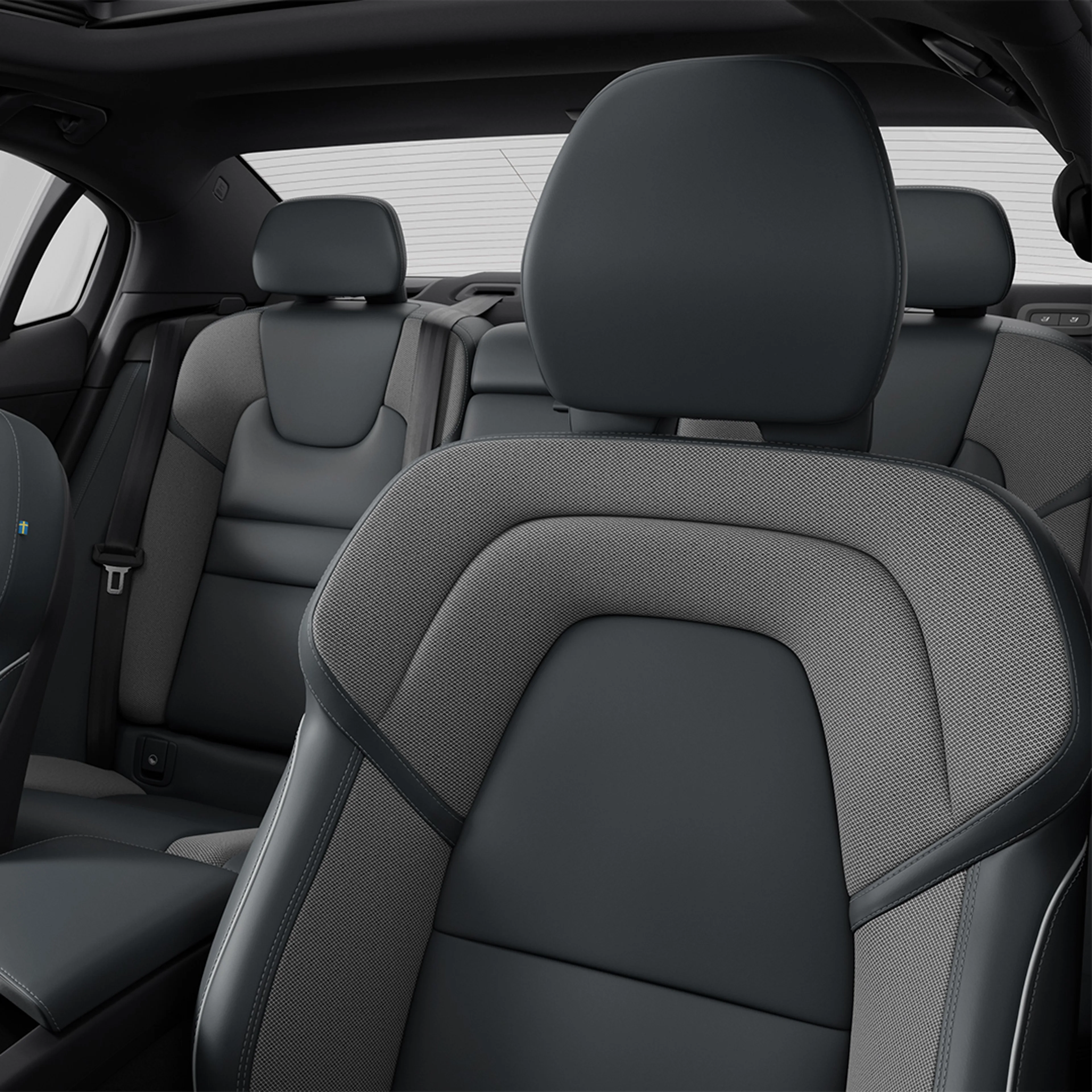 Interior design detail of Volvo S60.