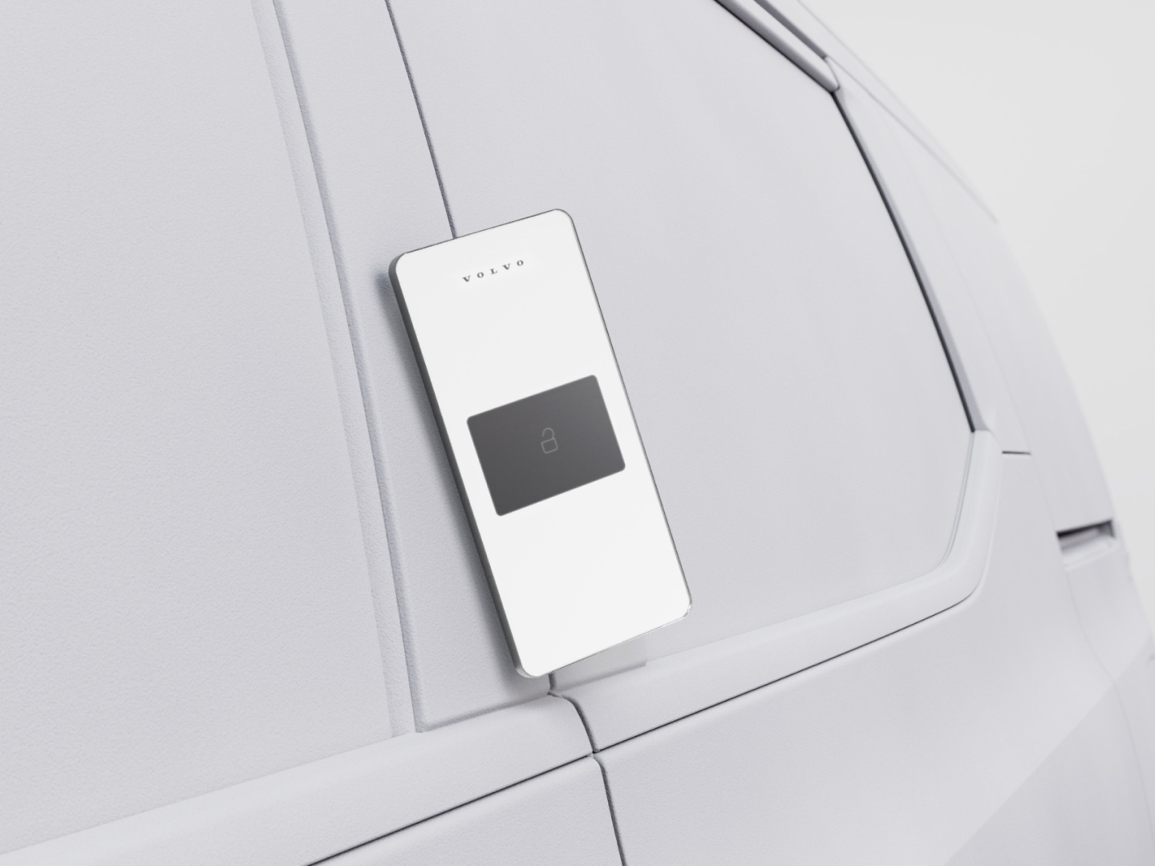 Image showing a Volvo Cars app interface related to digital keys.