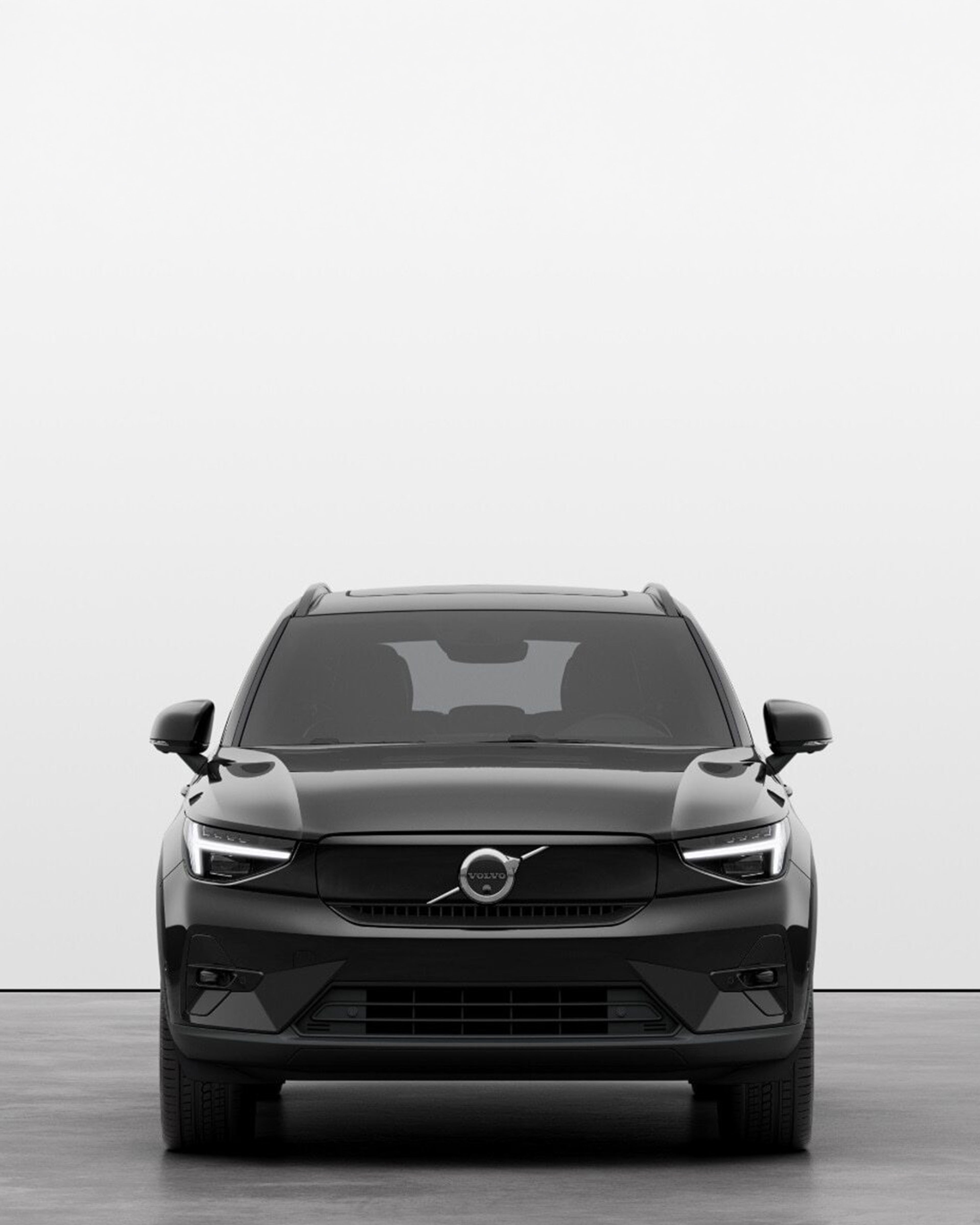 正面から写したオニキスブラックのEX40