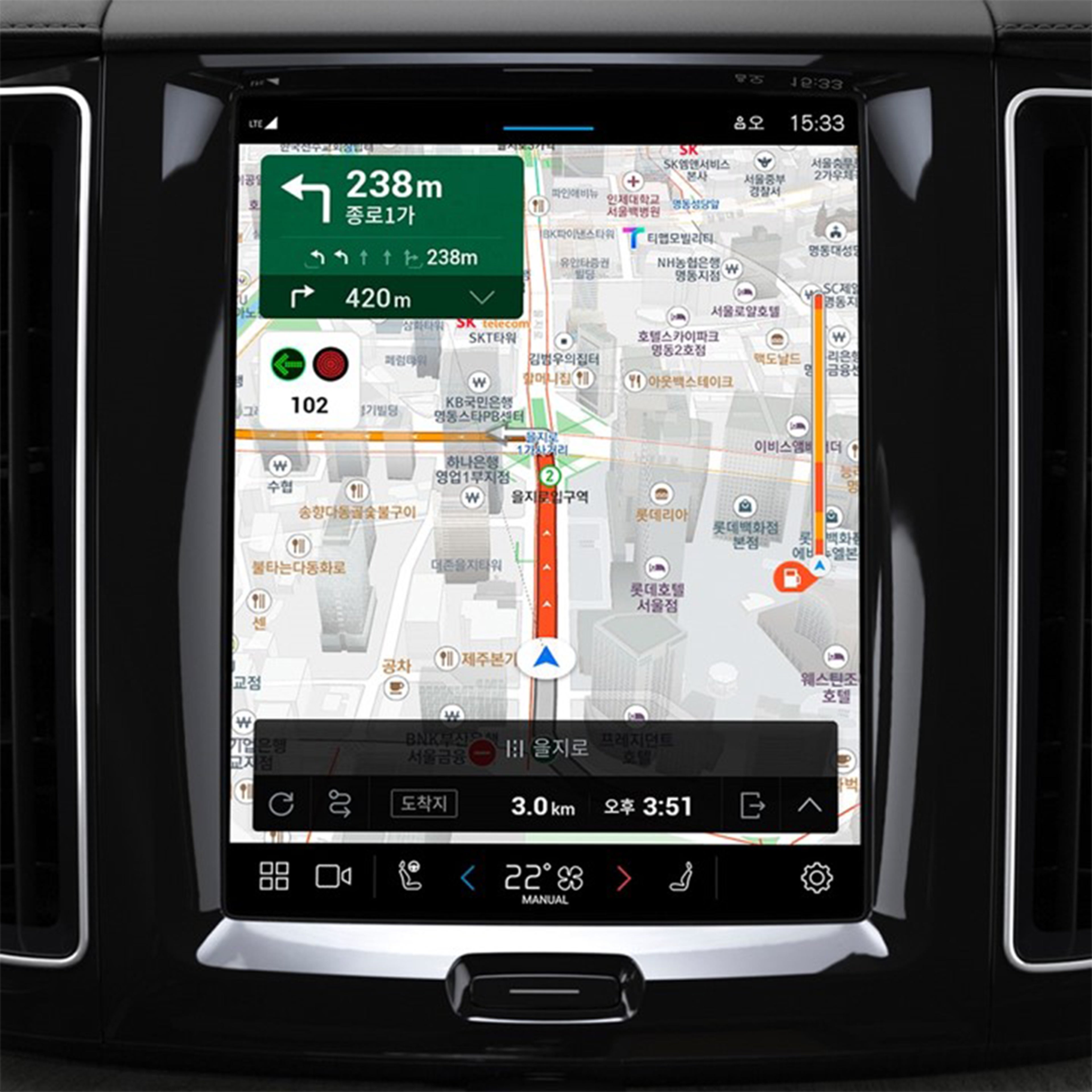 TMAP 인포테인먼트가 적용됩니다.