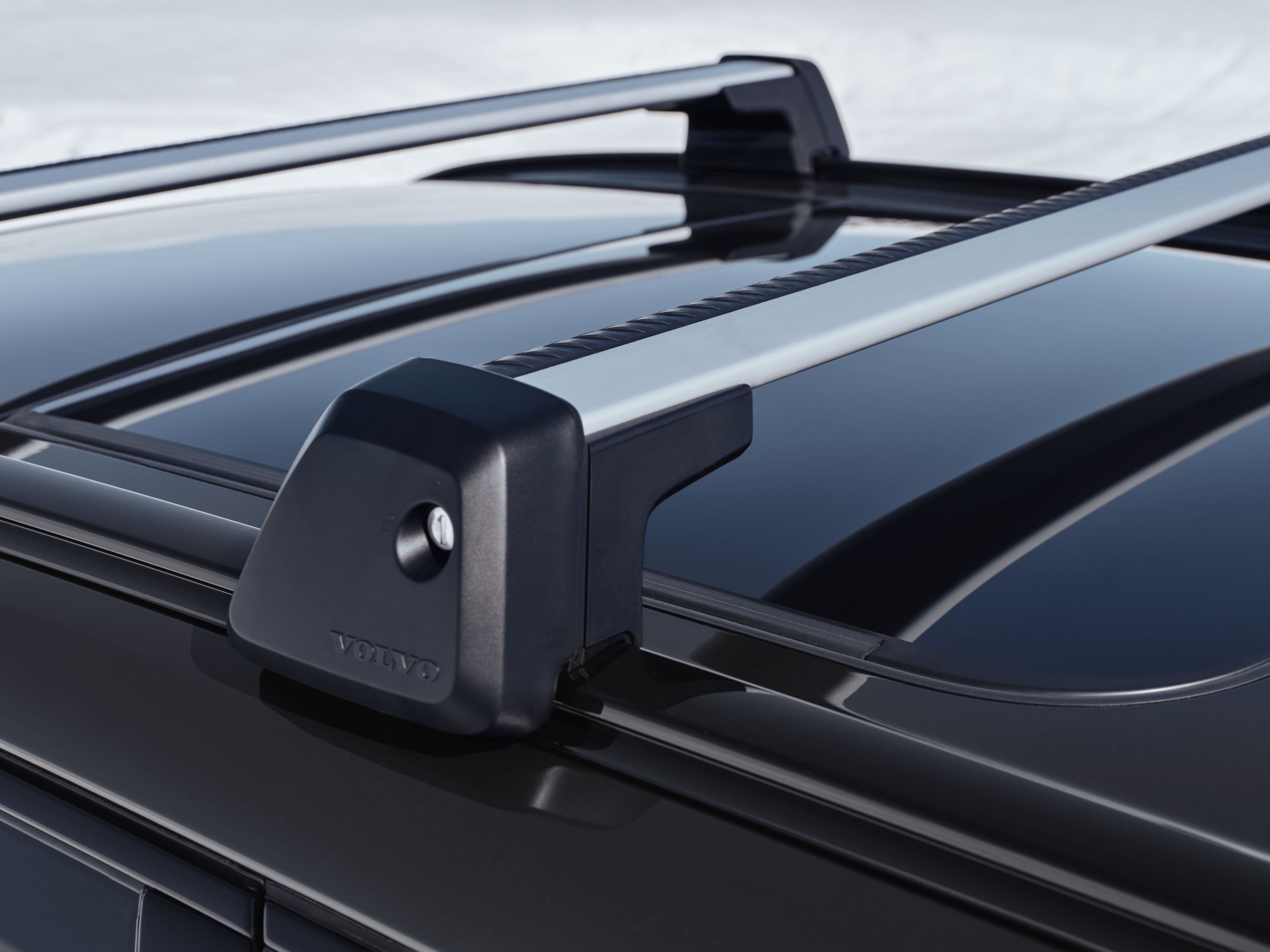 Közelkép egy Volvo kereszttartóról