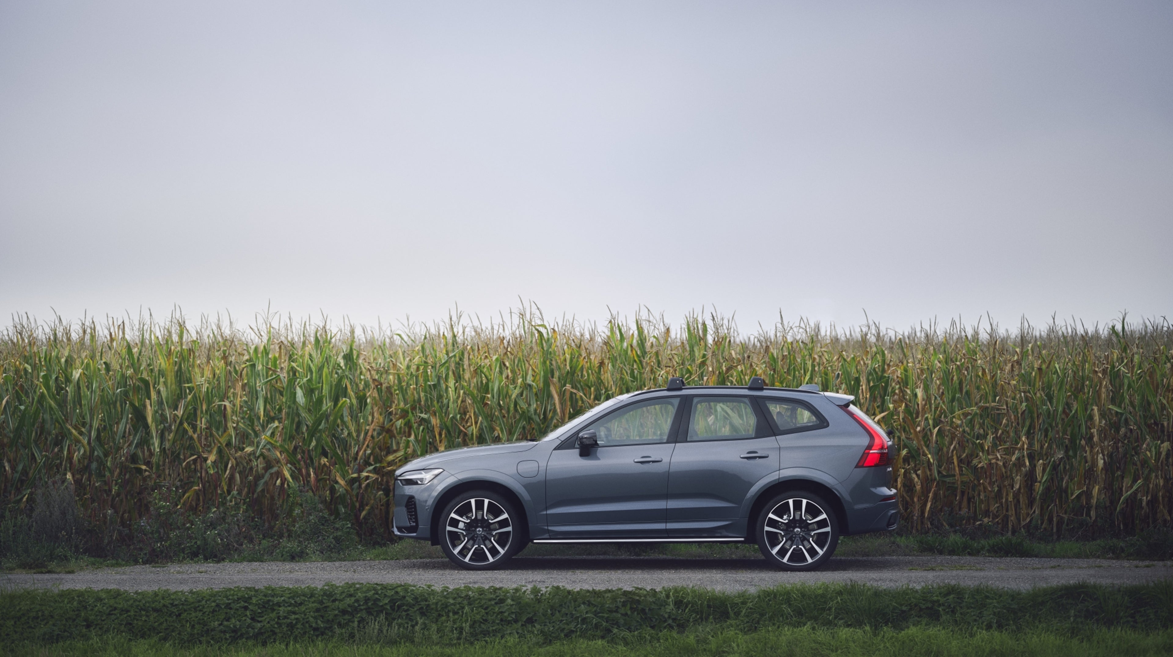 XC60 側面圖,在高