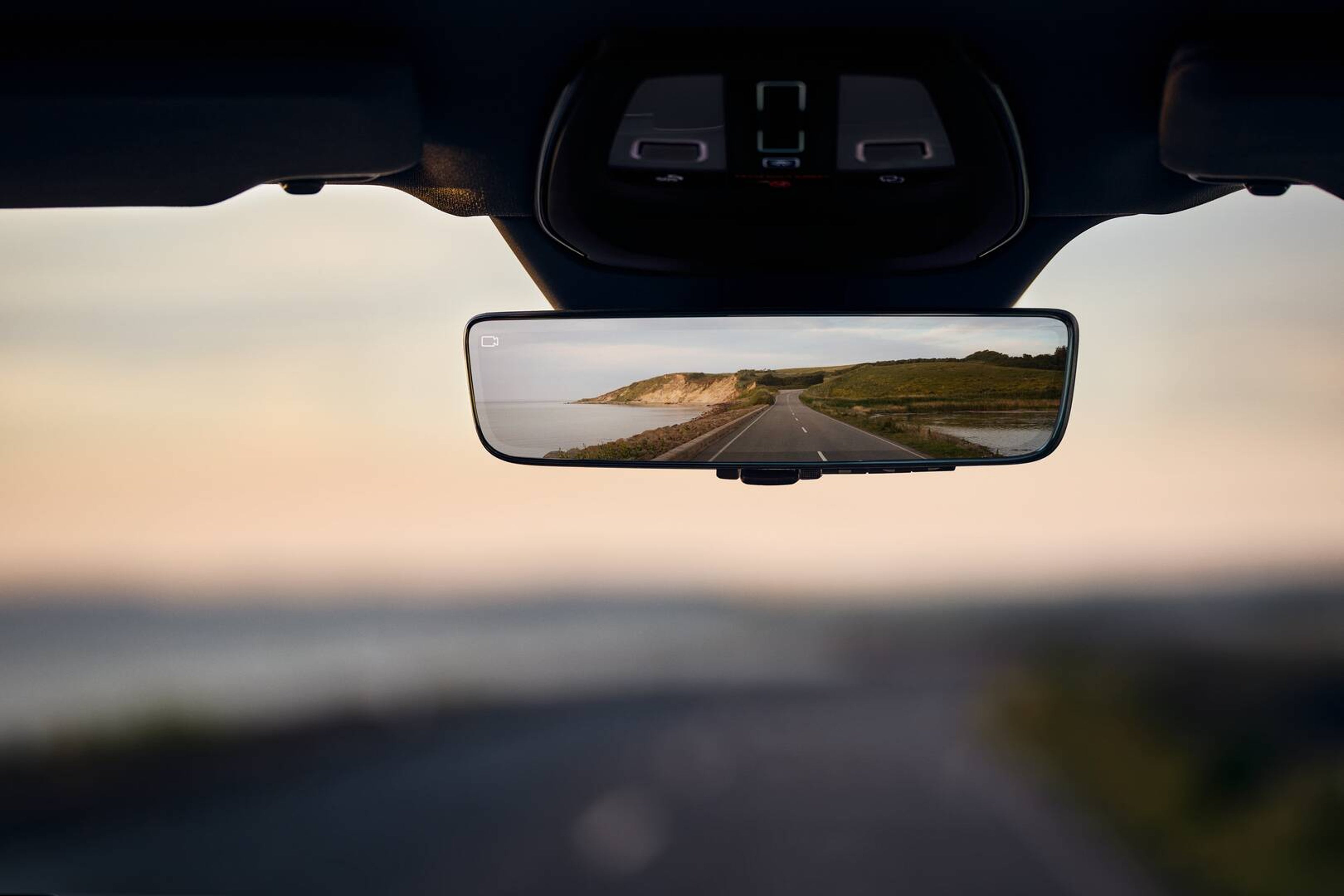 A partial front view of Volvo XC60 with winter tyres.
