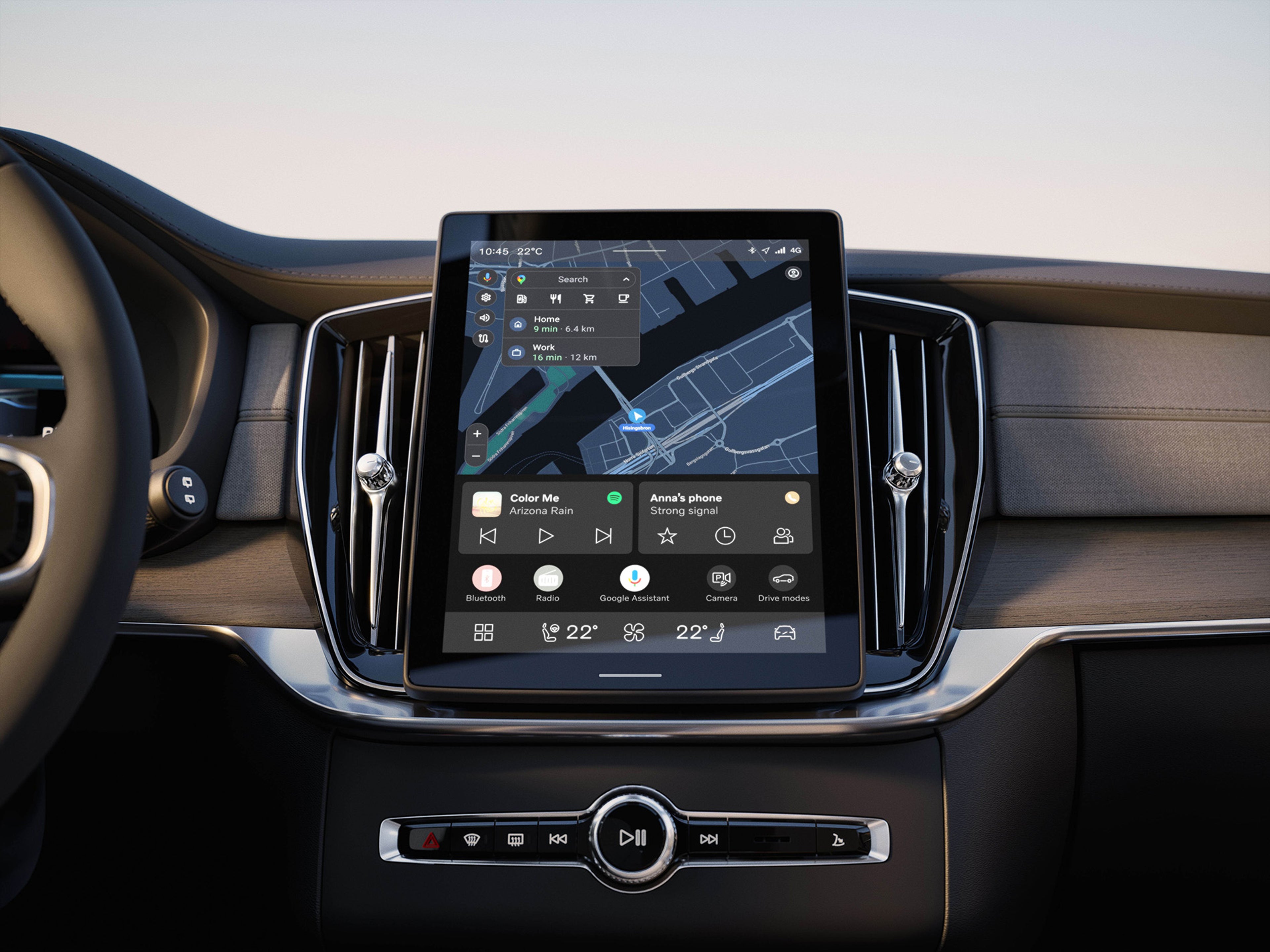 Ekrani qendror i lirë në Volvo XC90 të ri