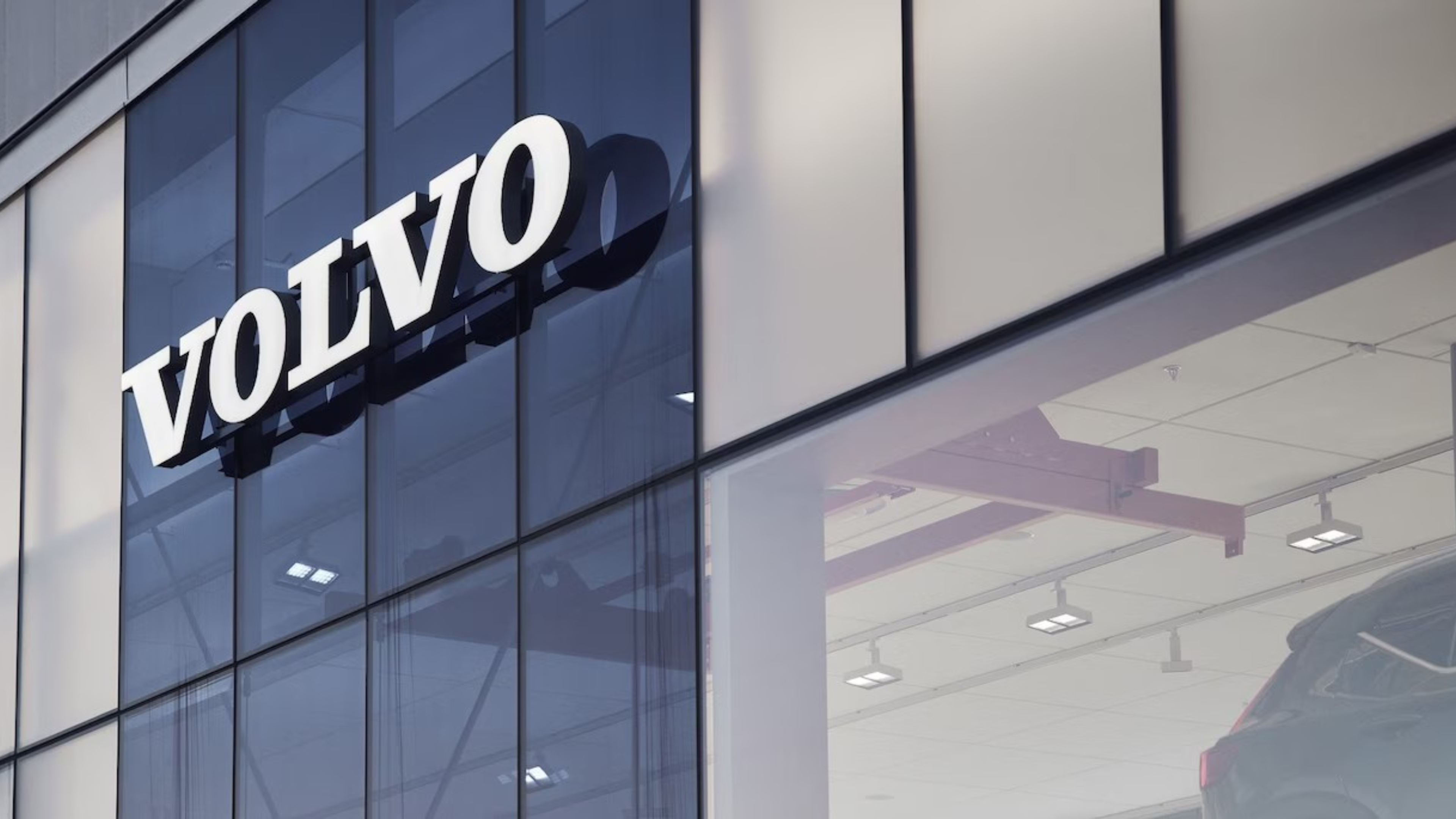 Fronte do concessionario volvo
