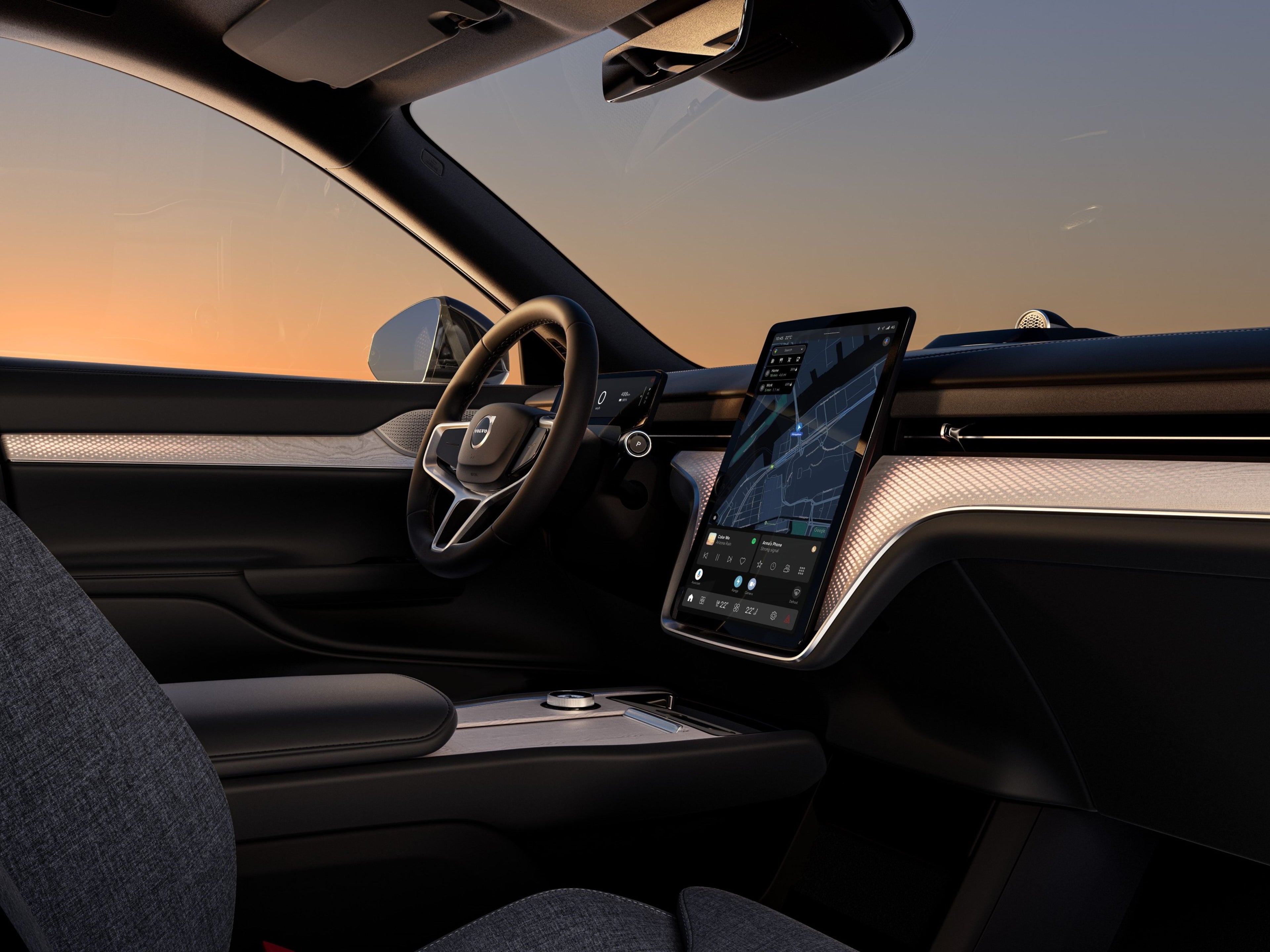 EX90 infotainment android