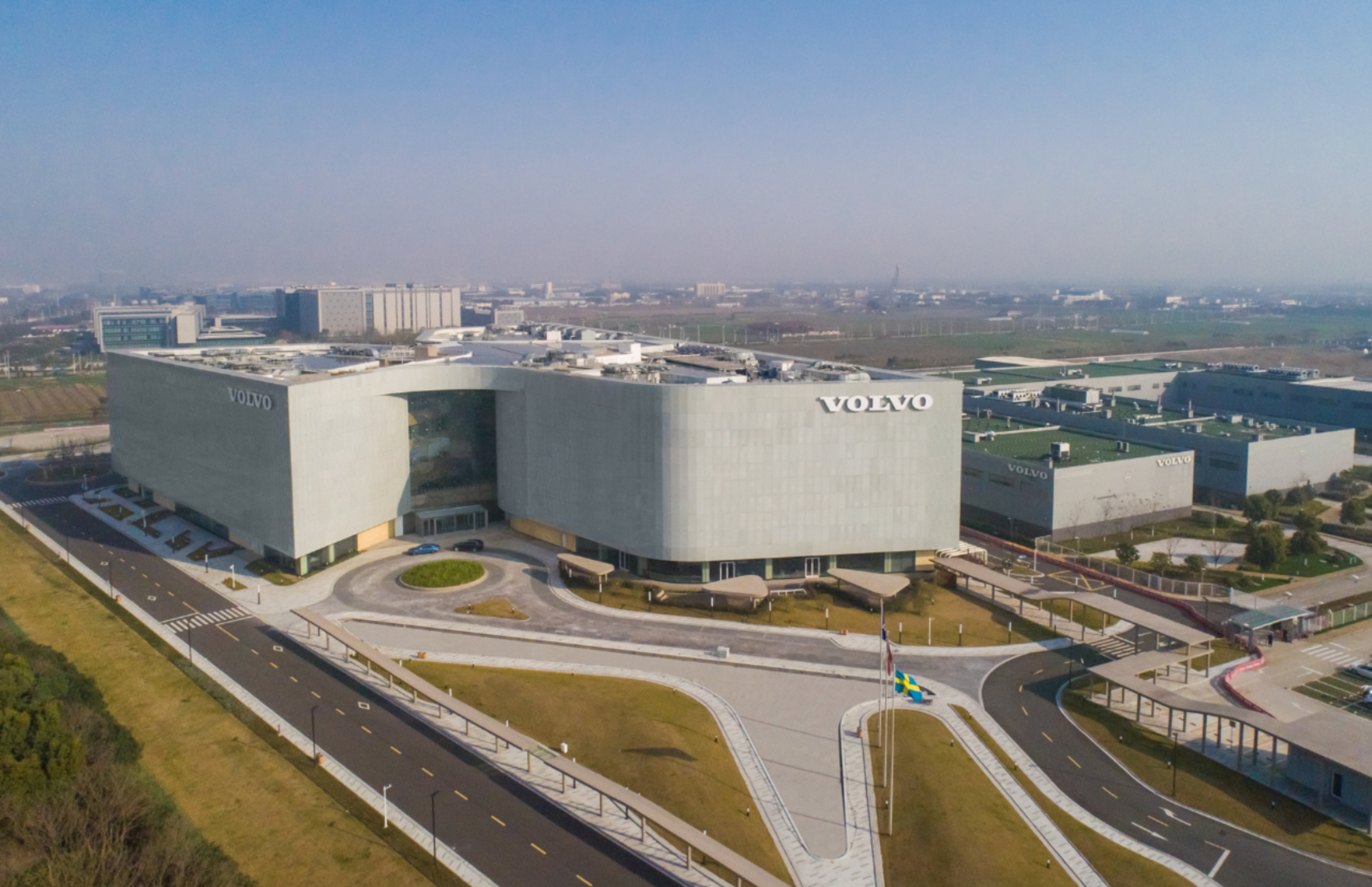 The Volvo Cars APAC campus in Shanghai, China.