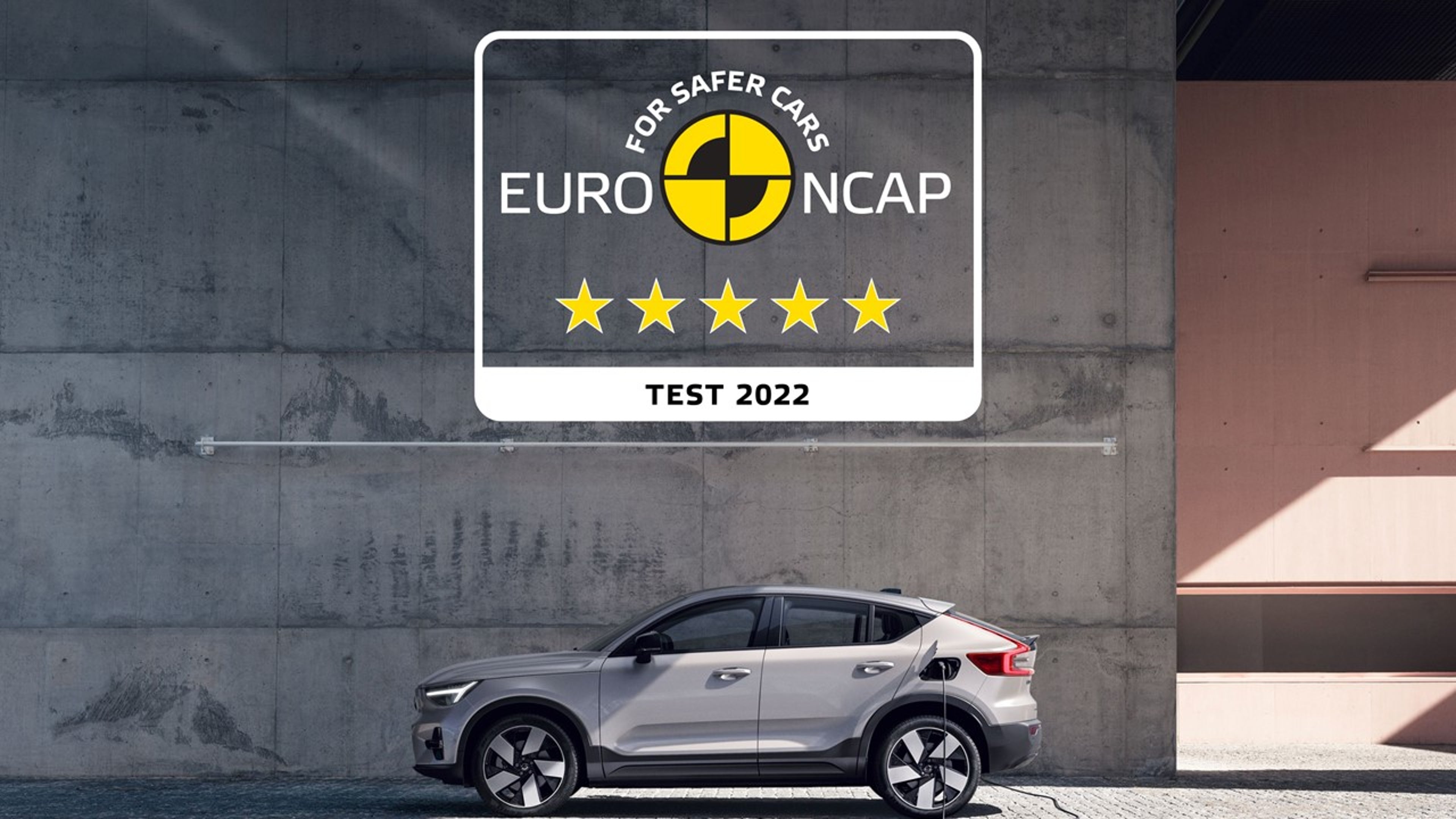 Euro NCAP five star safe electric car Volvo crash test