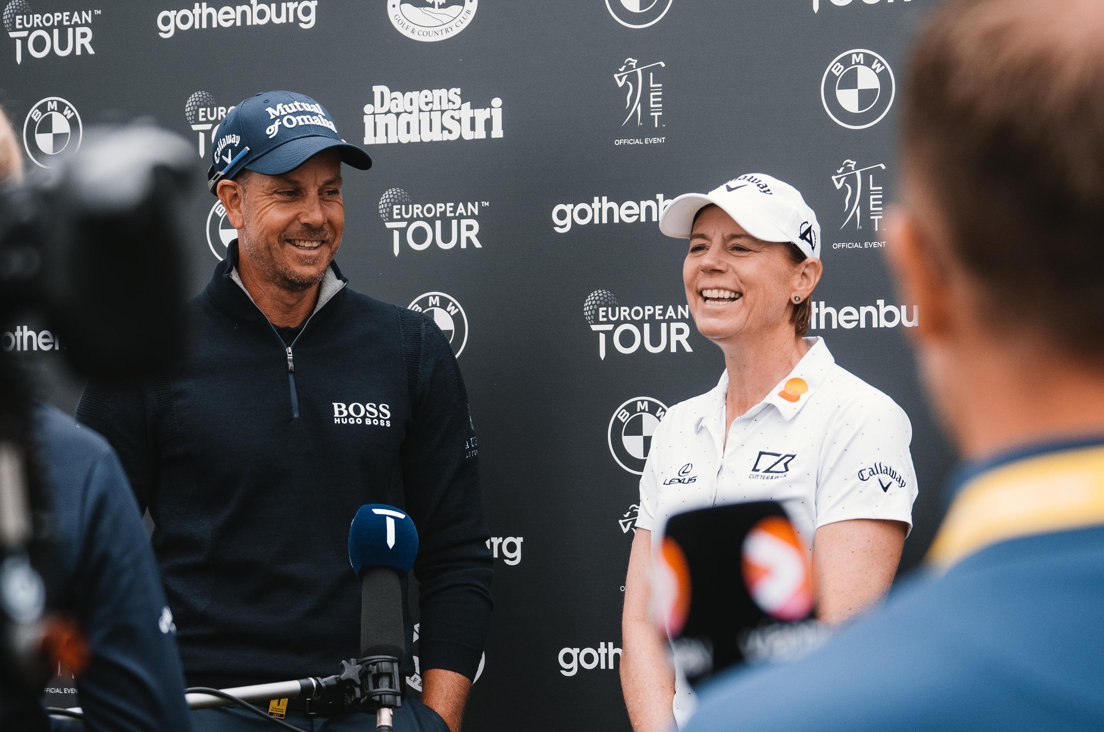 Henrik Stenson och Annika Sörenstam