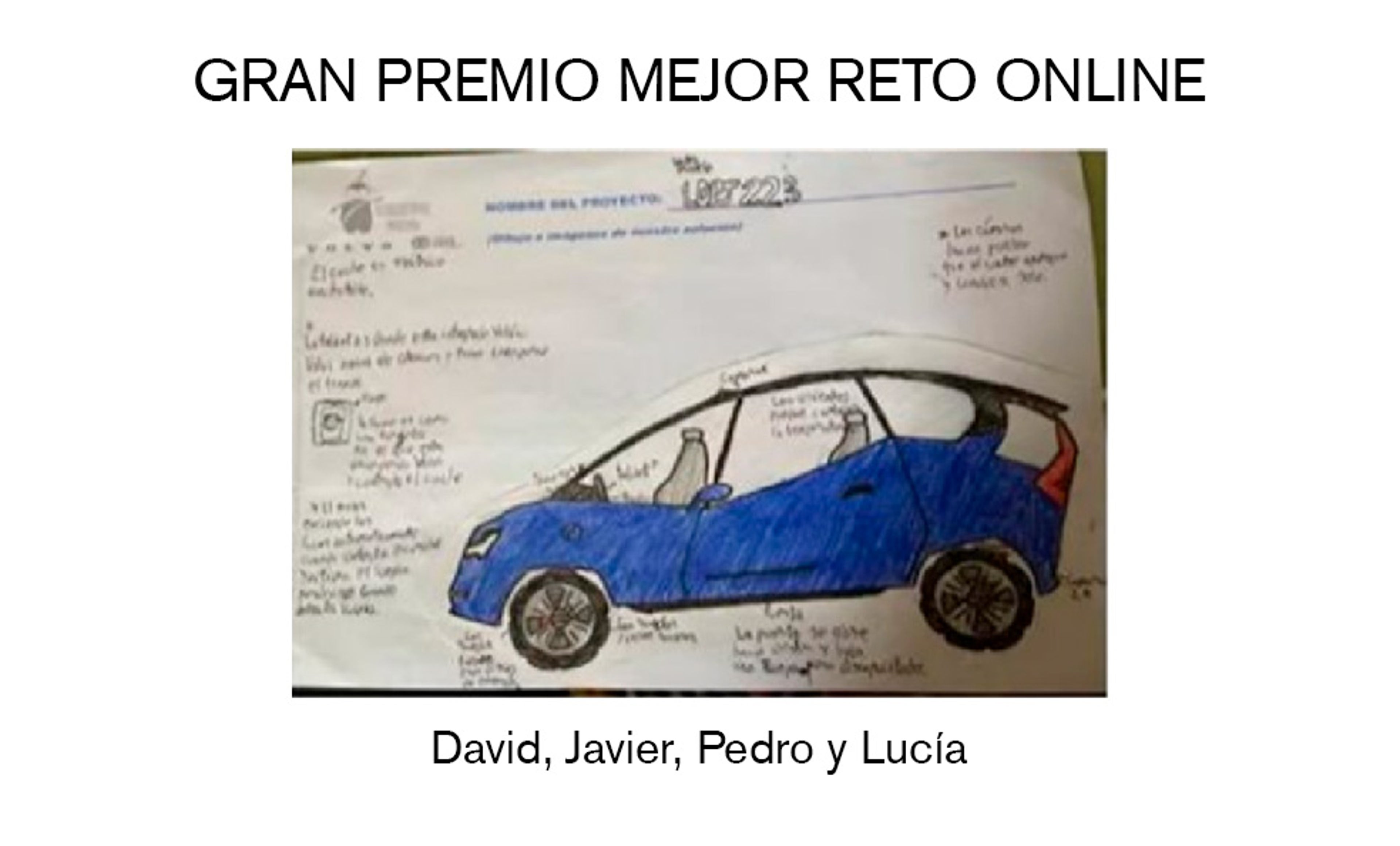 Ganadores Iniciativa Volvo - Gran Premio Mejor Reto Online