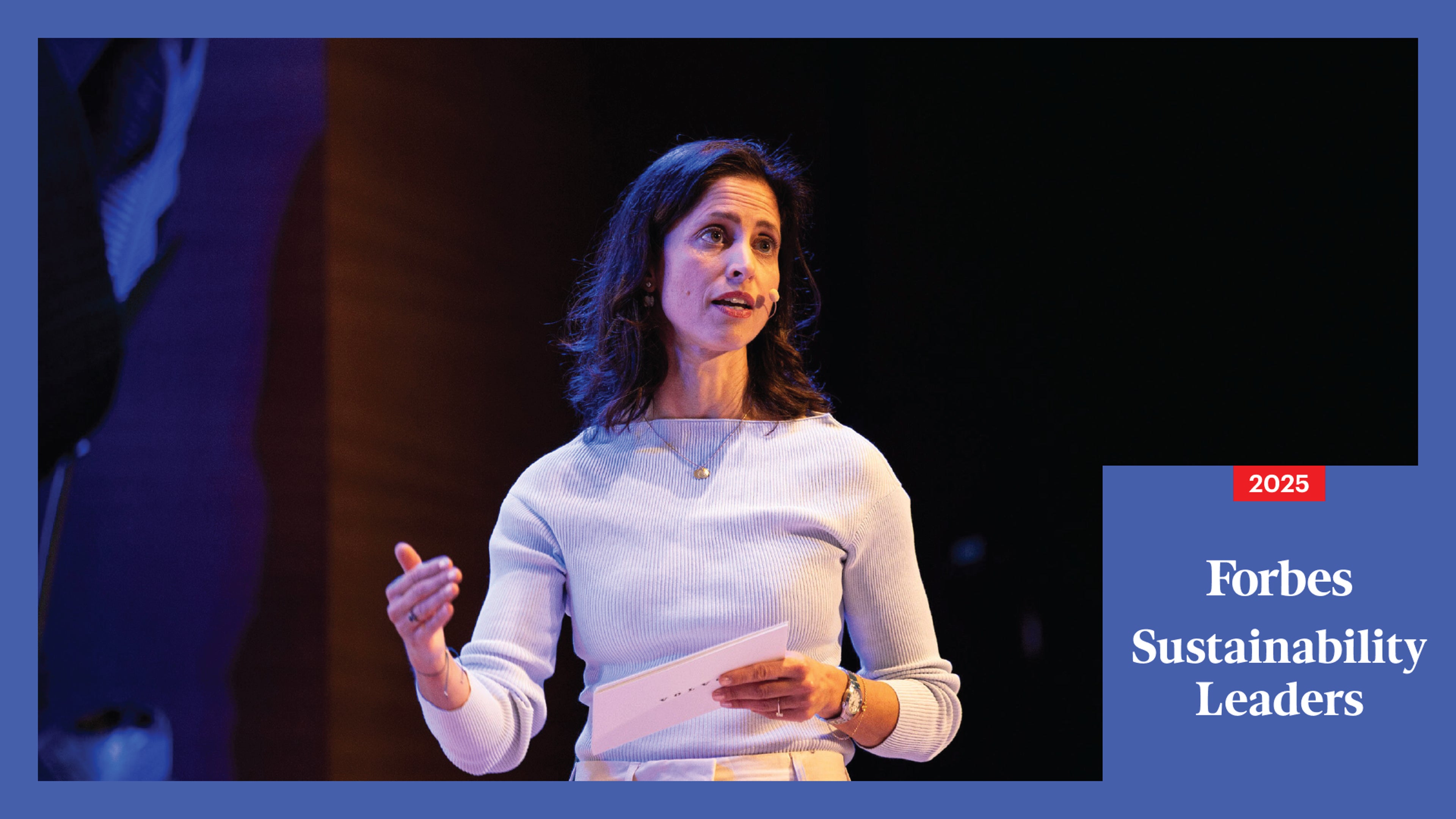 Vanessa Butani, leder for global bærekraft i Volvo Cars, er kåret til Forbes Sustainability Leaders List 2025.