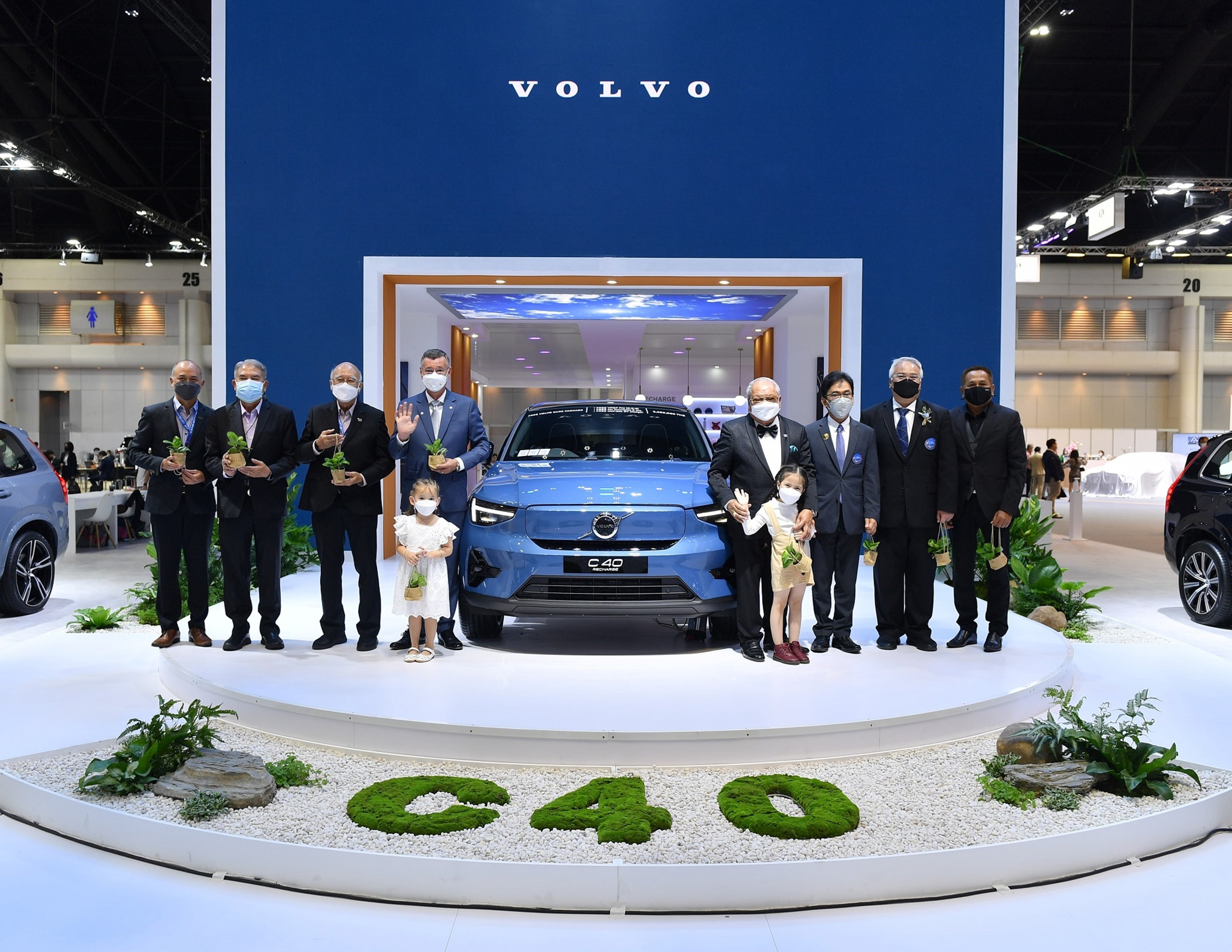 Volvo unveils new, pure electric Volvo C40 Recharge at The Bangkok International Motor Show 2022