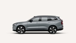 Front view of the Volvo EX90 in a white studio environment.