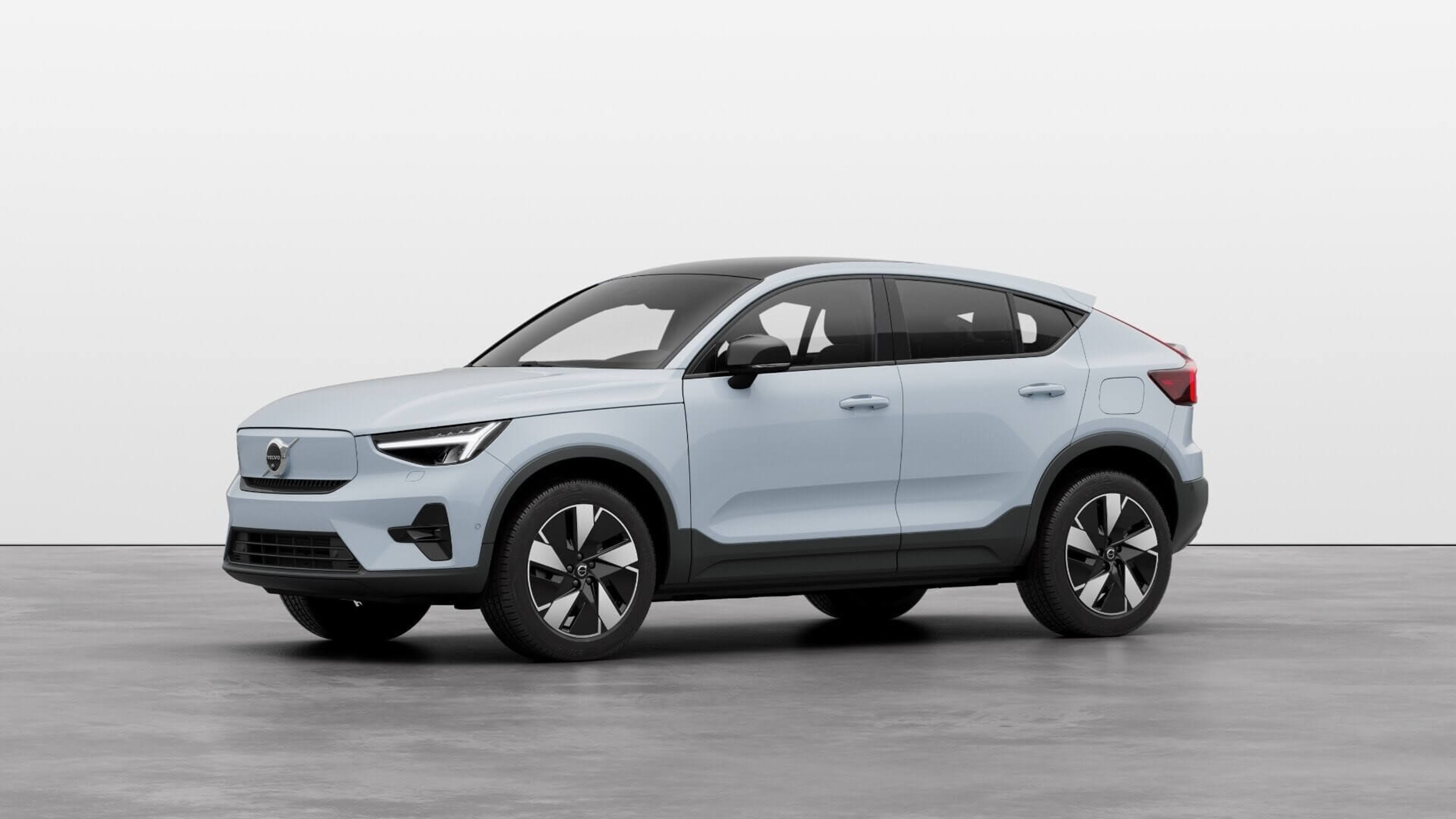 Der vollelektrische Volvo C40 - Seitenansicht
